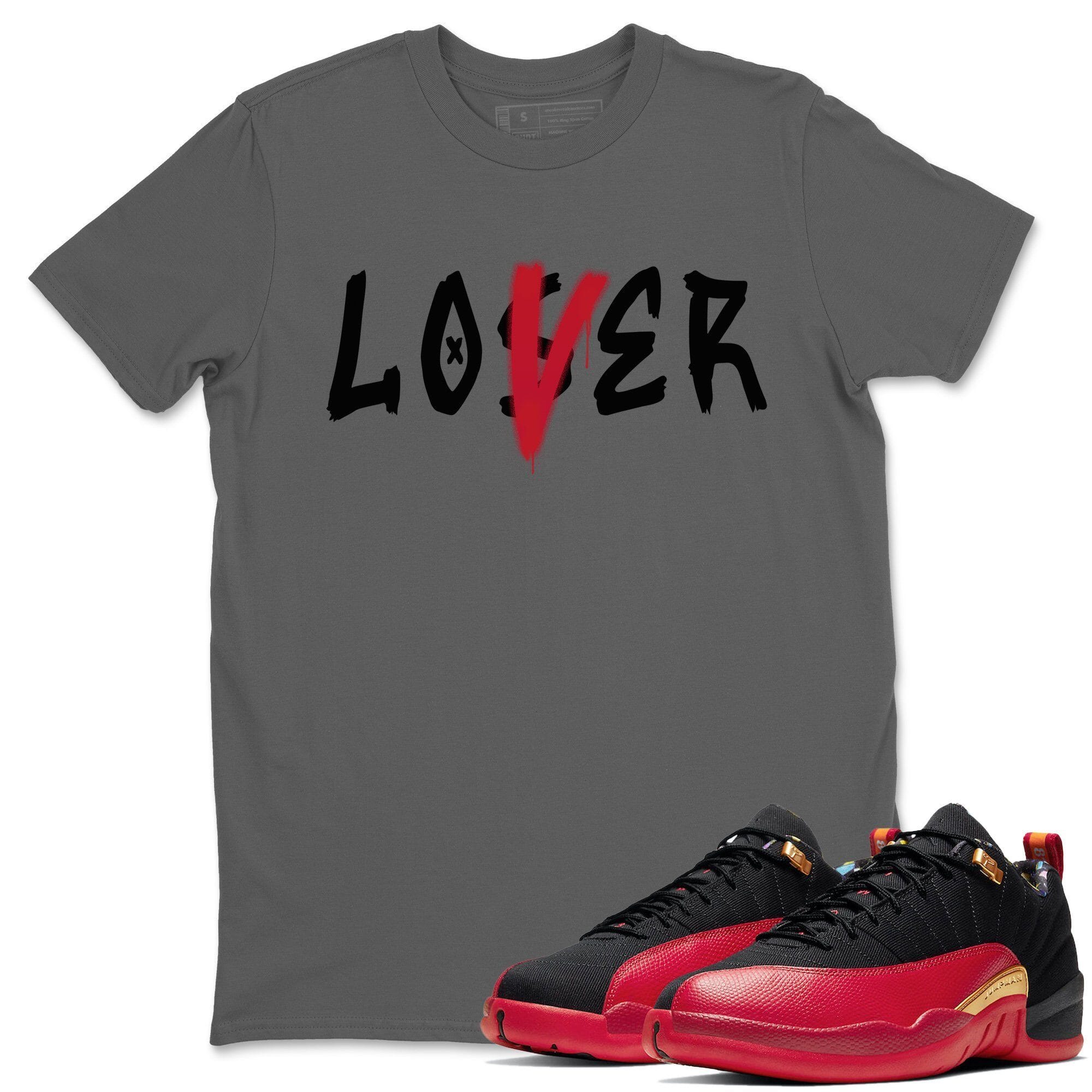 Jordan 12 Super Bowl Shirt To Match Jordans Loser Lover Sneaker Tees Jordan 12 Super Bowl Drip Gear Zone Sneaker Matching Clothing Unisex Shirts