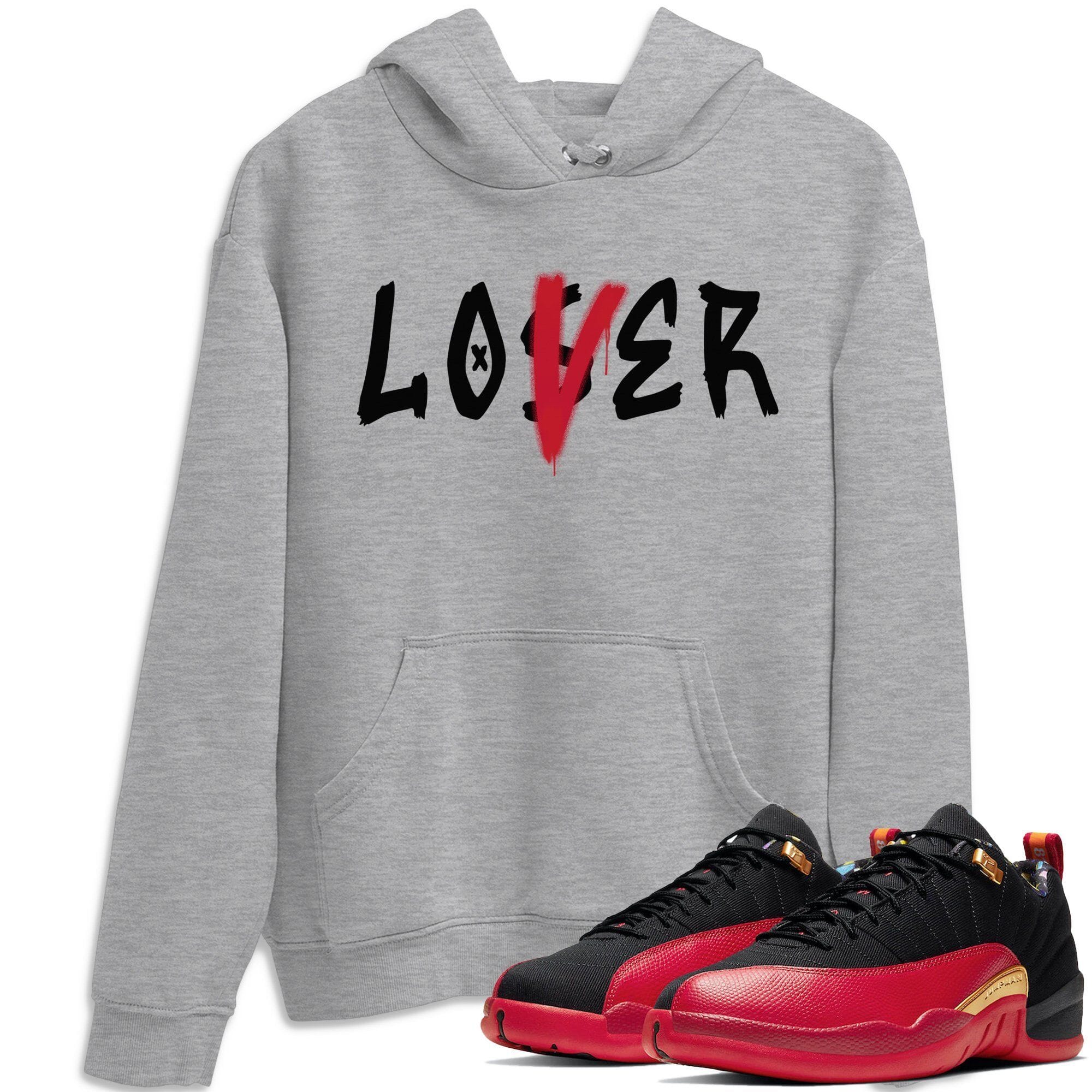 Jordan 12 Super Bowl Shirt To Match Jordans Loser Lover Sneaker Tees Jordan 12 Super Bowl Drip Gear Zone Sneaker Matching Clothing Unisex Shirts