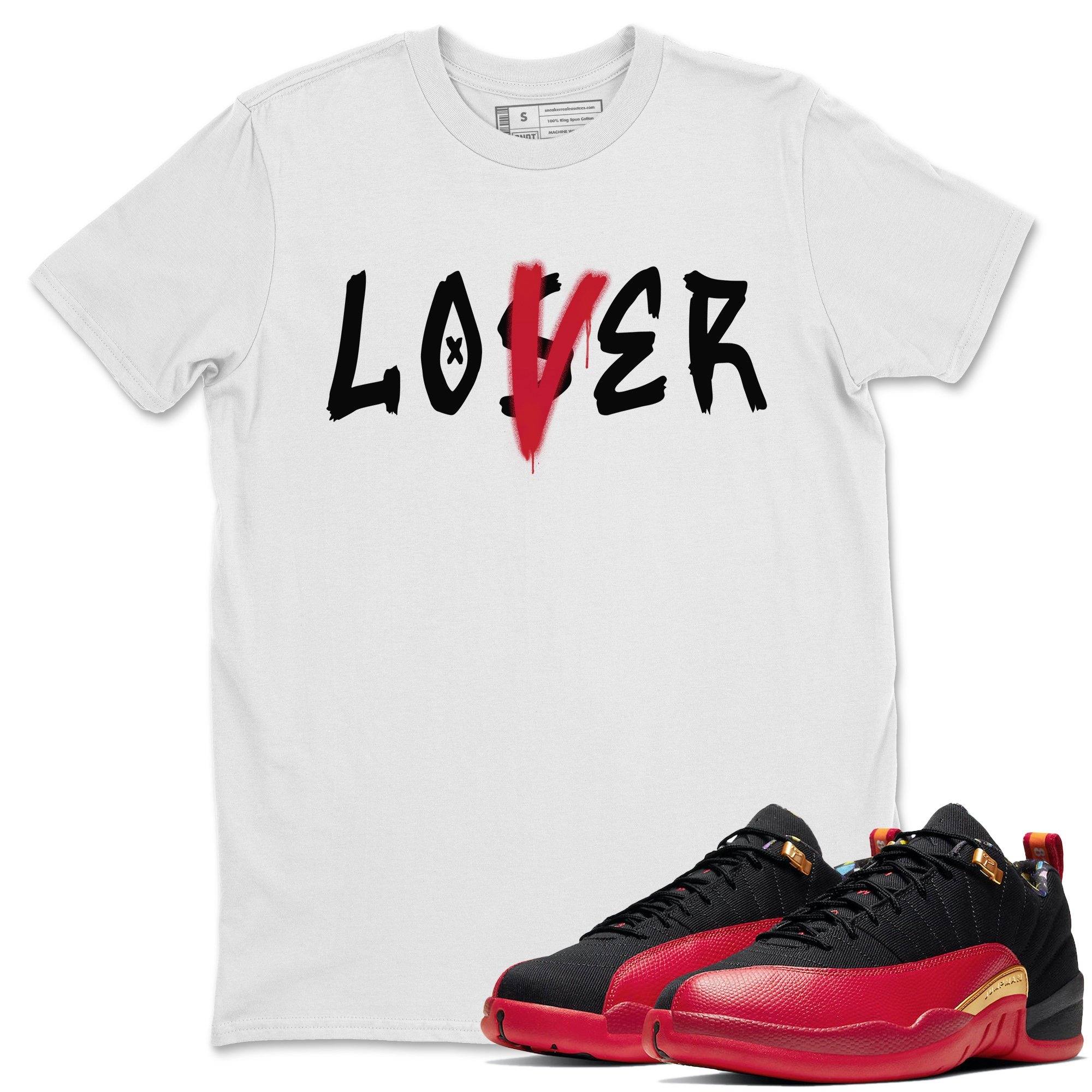 Jordan 12 Super Bowl Shirt To Match Jordans Loser Lover Sneaker Tees Jordan 12 Super Bowl Drip Gear Zone Sneaker Matching Clothing Unisex Shirts