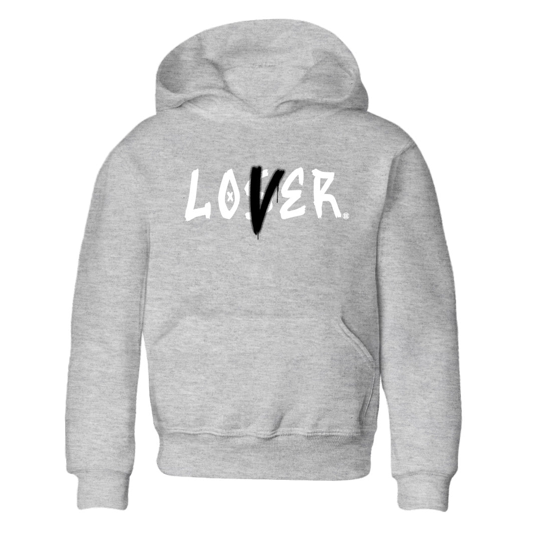 Air Jordan 13 Black Flint Sneaker Match Tees Loser Lover Streetwear Sneaker Shirt Air Jordan 13 Retro Black Flint Sneaker Release Tees Kids Shirts Heather Grey 2