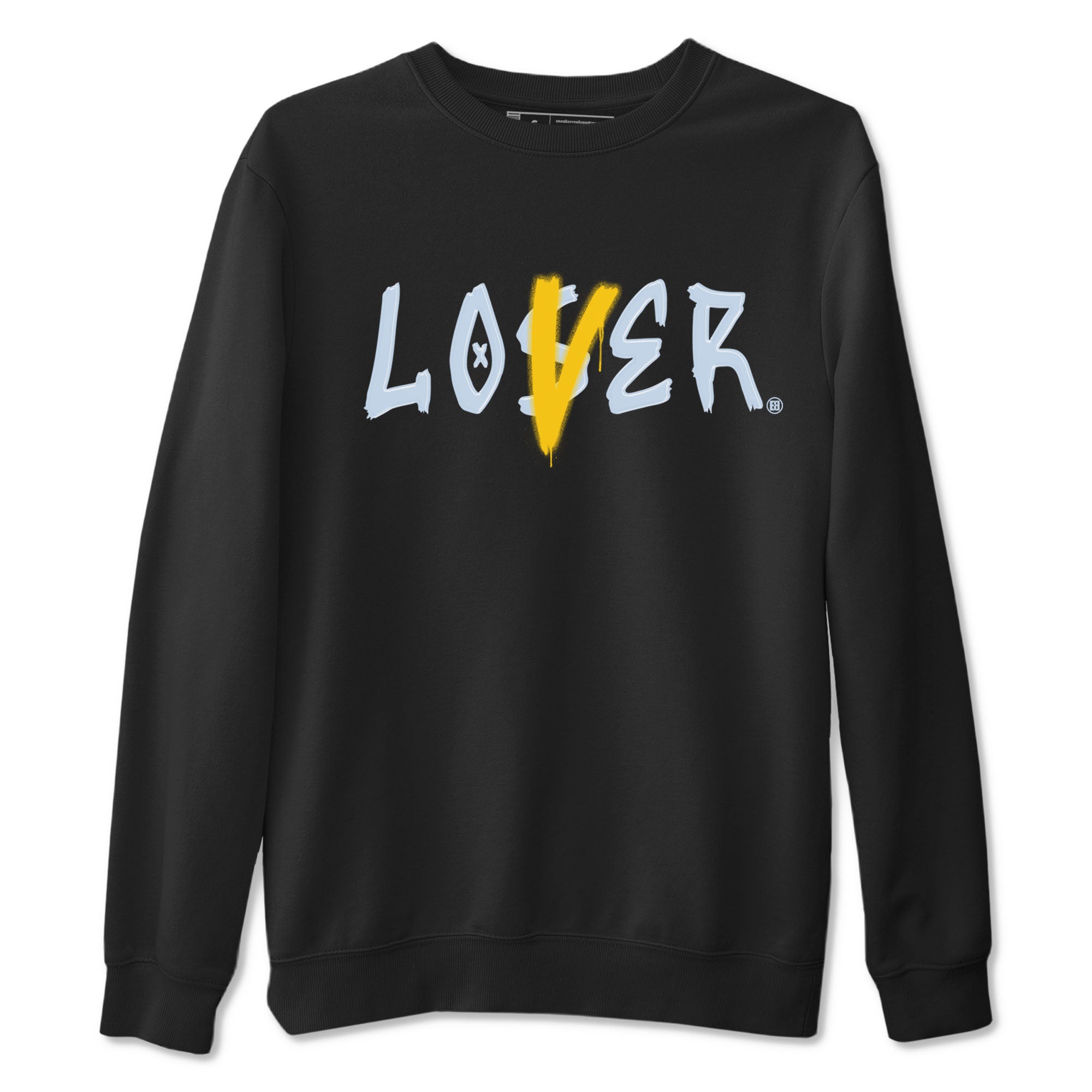 13s Blue Grey shirt to match jordans Loser Lover sneaker tees Air Jordan 13 Retro Blue Grey Drip Gear Zone unisex cotton Black 2 crew neck shirt