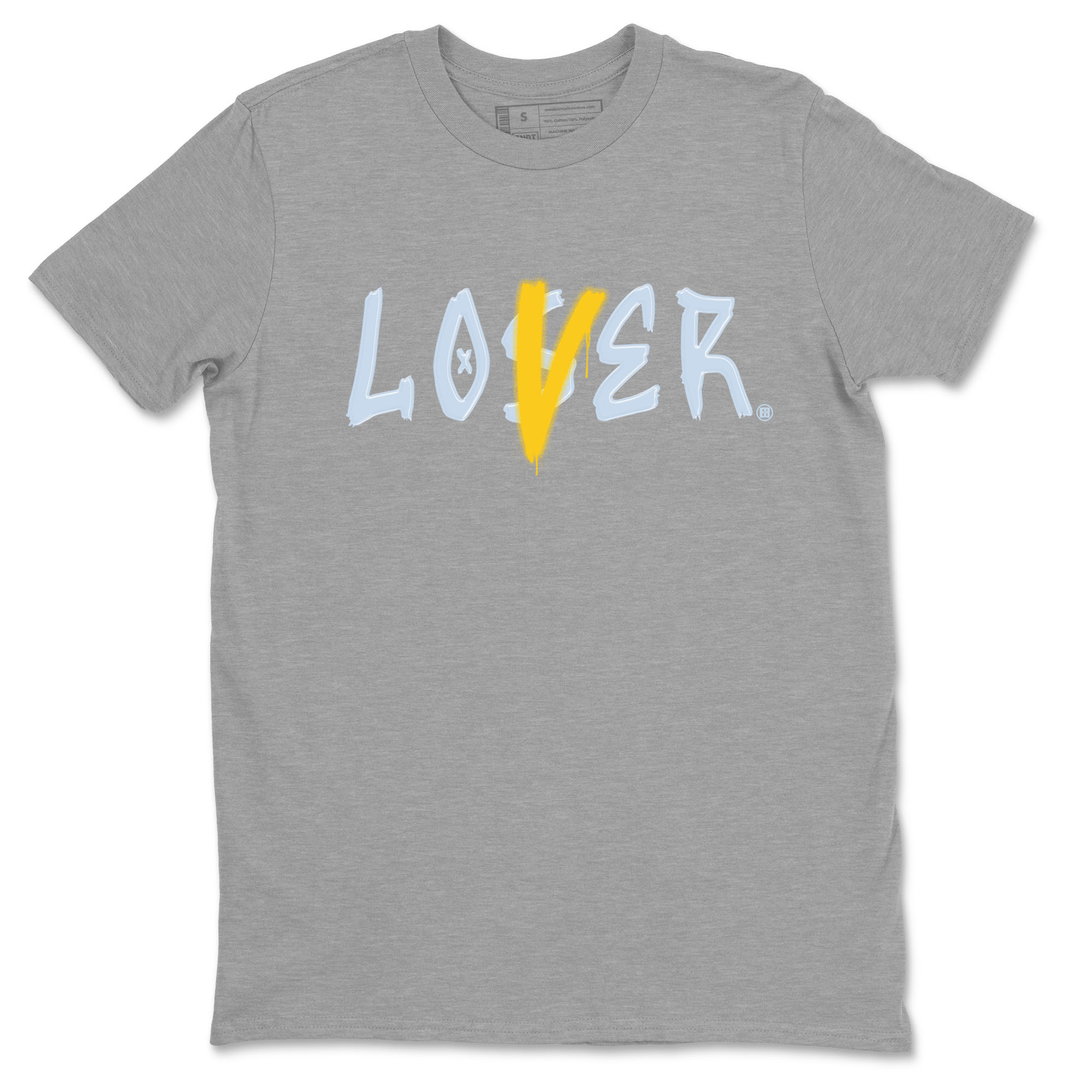 13s Blue Grey shirt to match jordans Loser Lover sneaker tees Air Jordan 13 Retro Blue Grey Drip Gear Zone unisex cotton Heather Grey 2 crew neck shirt
