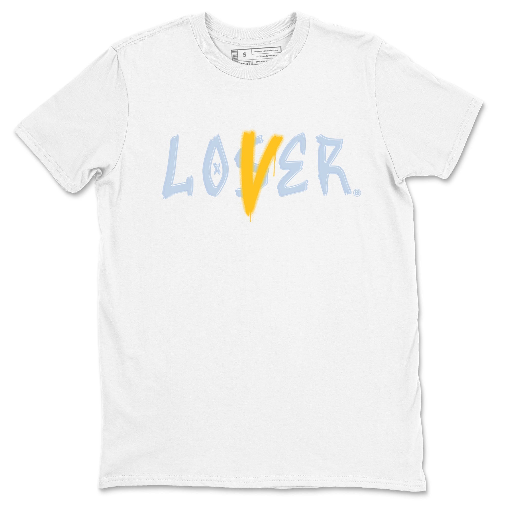 13s Blue Grey shirt to match jordans Loser Lover sneaker tees Air Jordan 13 Retro Blue Grey Drip Gear Zone unisex cotton White 2 crew neck shirt