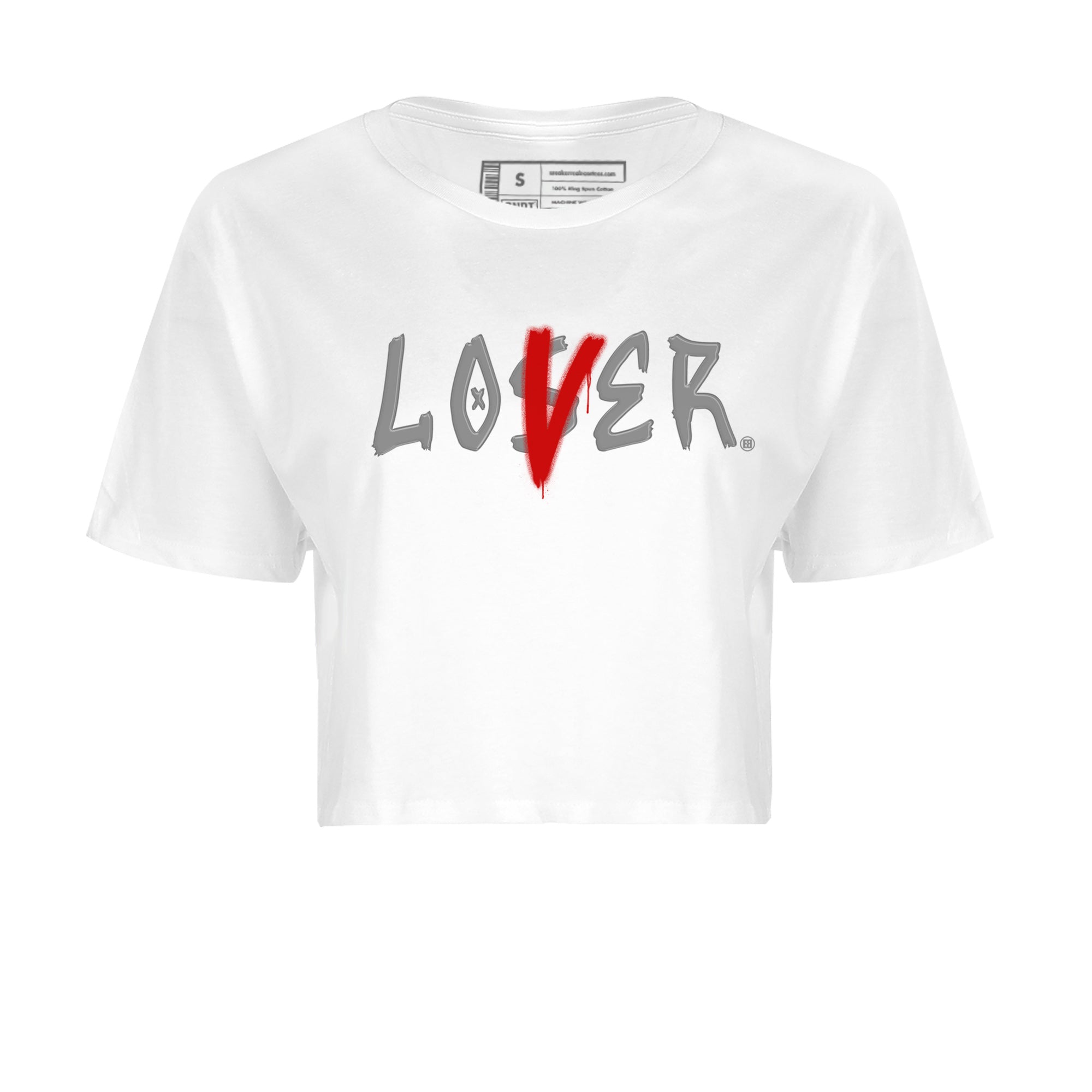 Air Jordan 13 Wolf Grey Sneaker Match Tees Loser Lover Streetwear Sneaker Shirt 13s Wolf Grey Drip Gear Zone Sneaker Matching Clothing Women's Shirts White 2