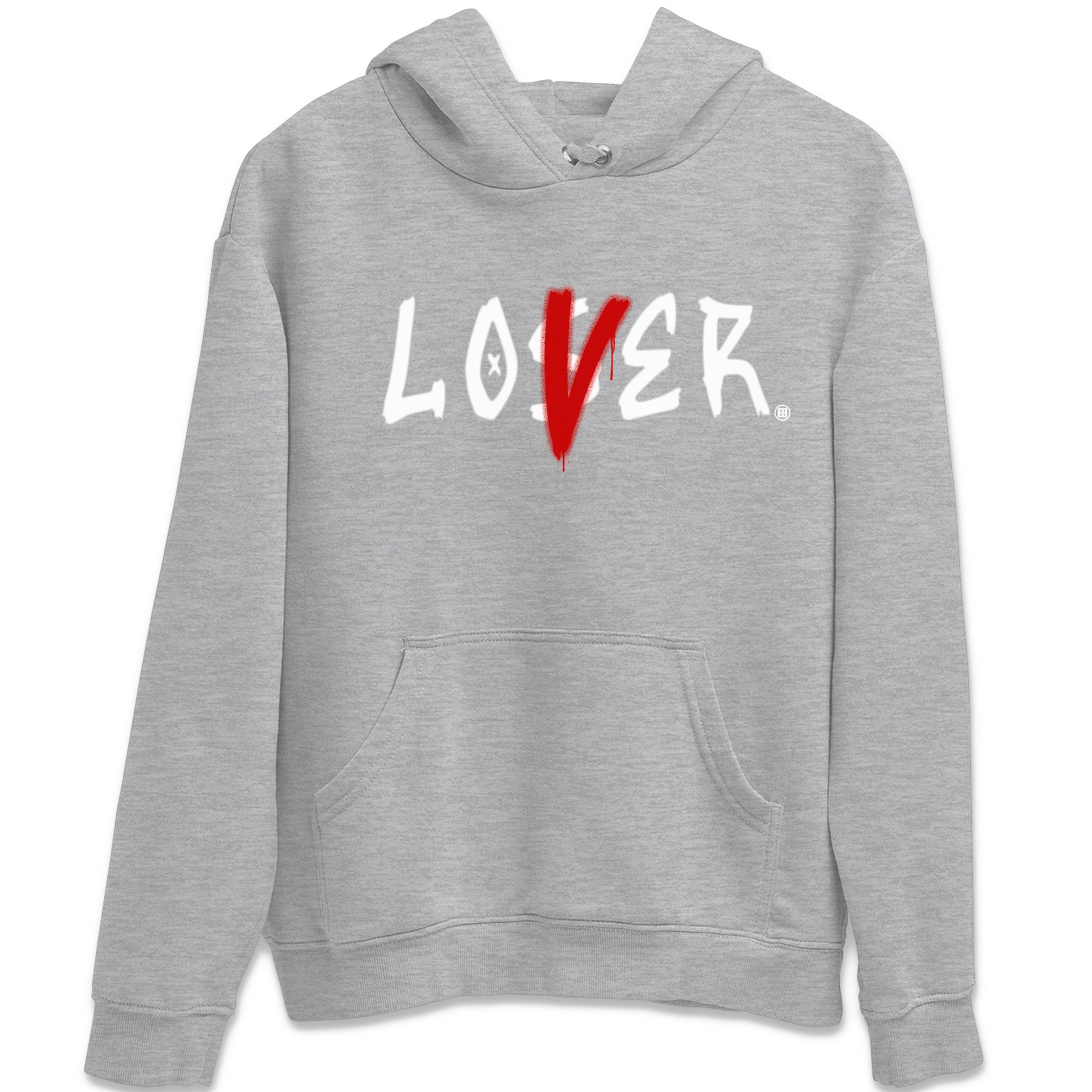 Air Jordan 13 Wolf Grey Sneaker Match Tees Loser Lover Streetwear Sneaker Shirt 13s Wolf Grey Drip Gear Zone Sneaker Matching Clothing Unisex Shirts Heather Grey 2