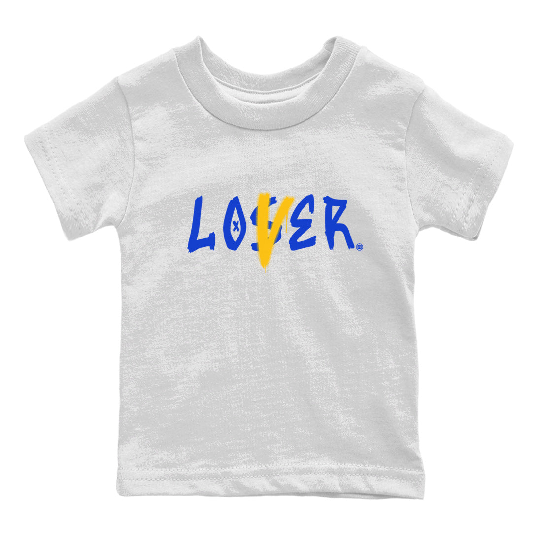 Air Jordan 14 Laney Sneaker Match Tees Loser Lover Sneaker Tees Jordan 14 Laney Sneaker Release Tees Kids Shirts White 2