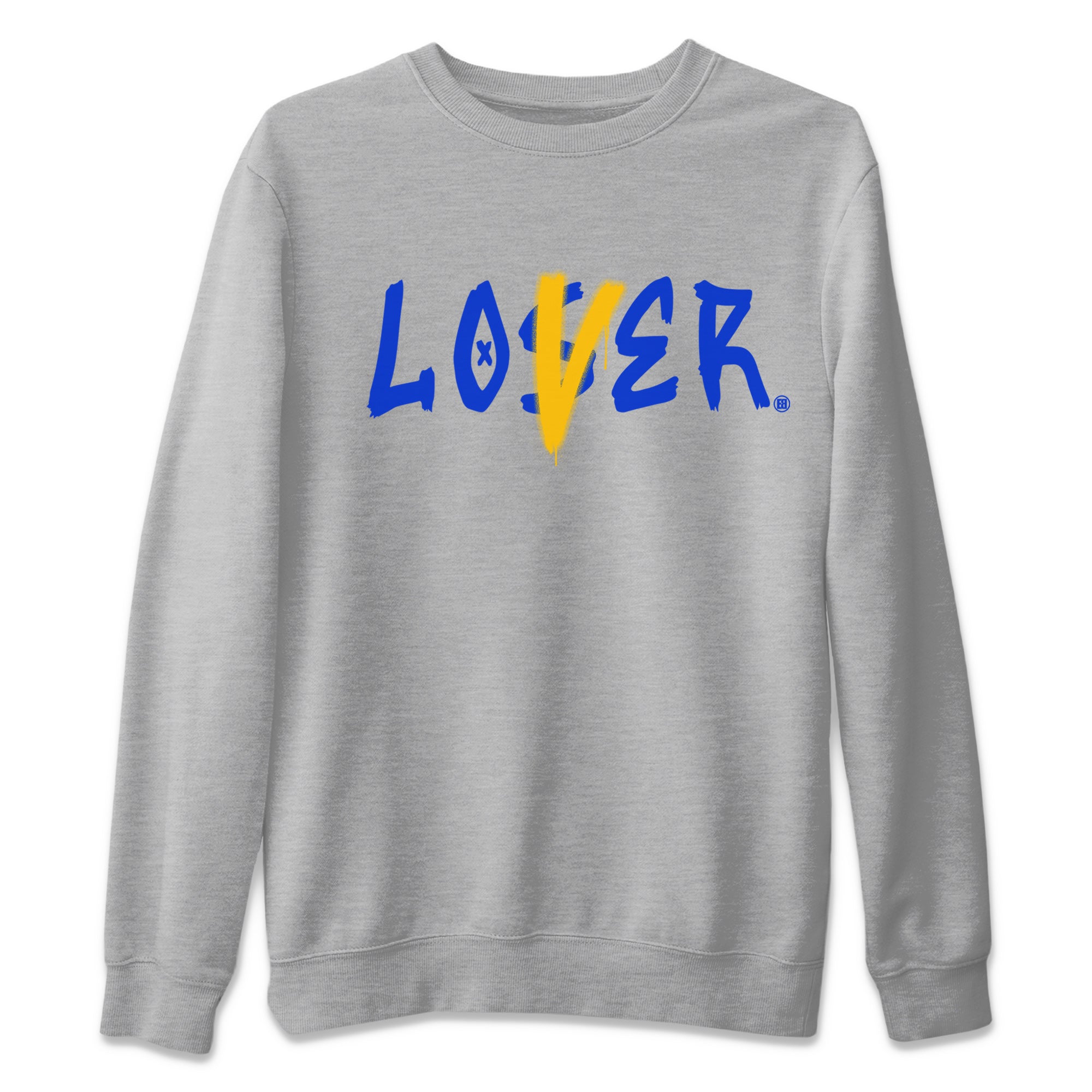 Air Jordan 14 Laney Sneaker Match Tees Loser Lover Sneaker Tees Jordan 14 Laney Sneaker Release Tees Unisex Shirts Heather Grey 2