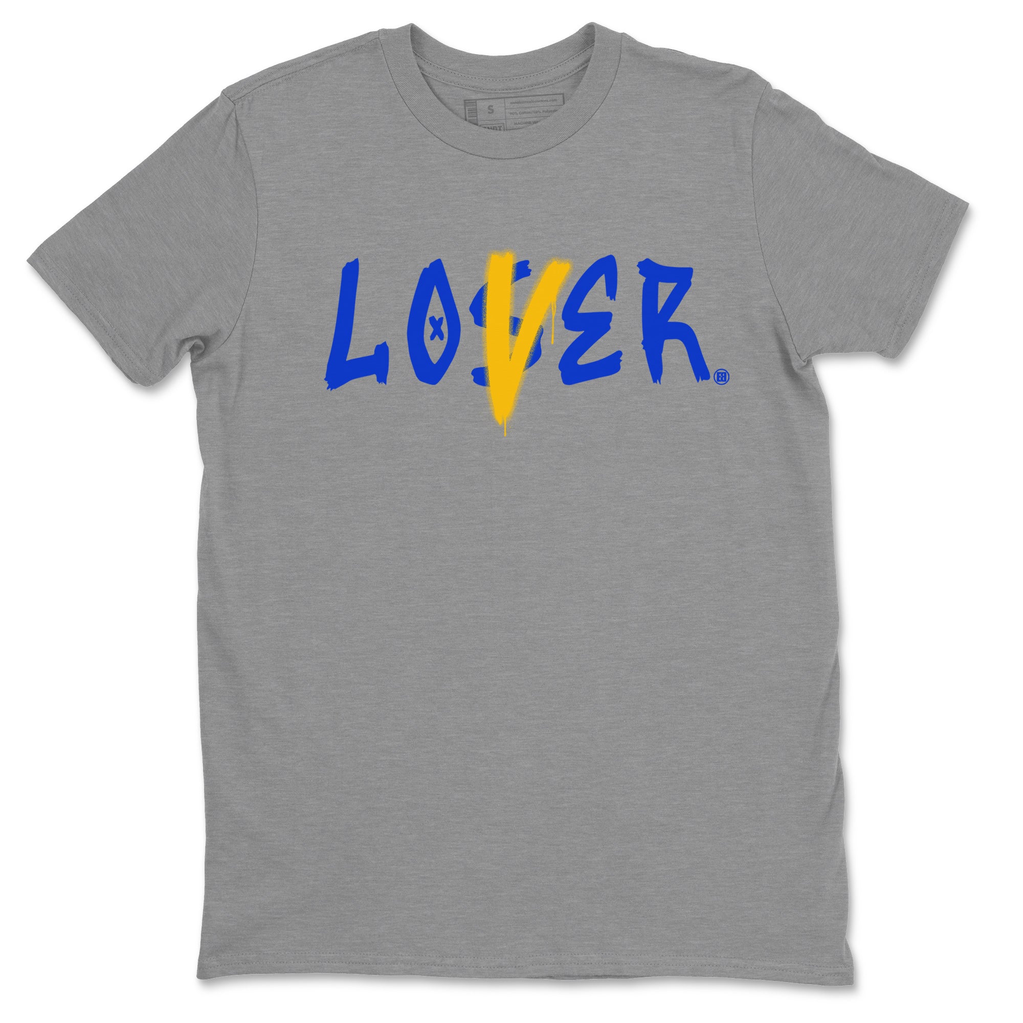 Air Jordan 14 Laney Sneaker Match Tees Loser Lover Sneaker Tees Jordan 14 Laney Sneaker Release Tees Unisex Shirts Heather Grey 2
