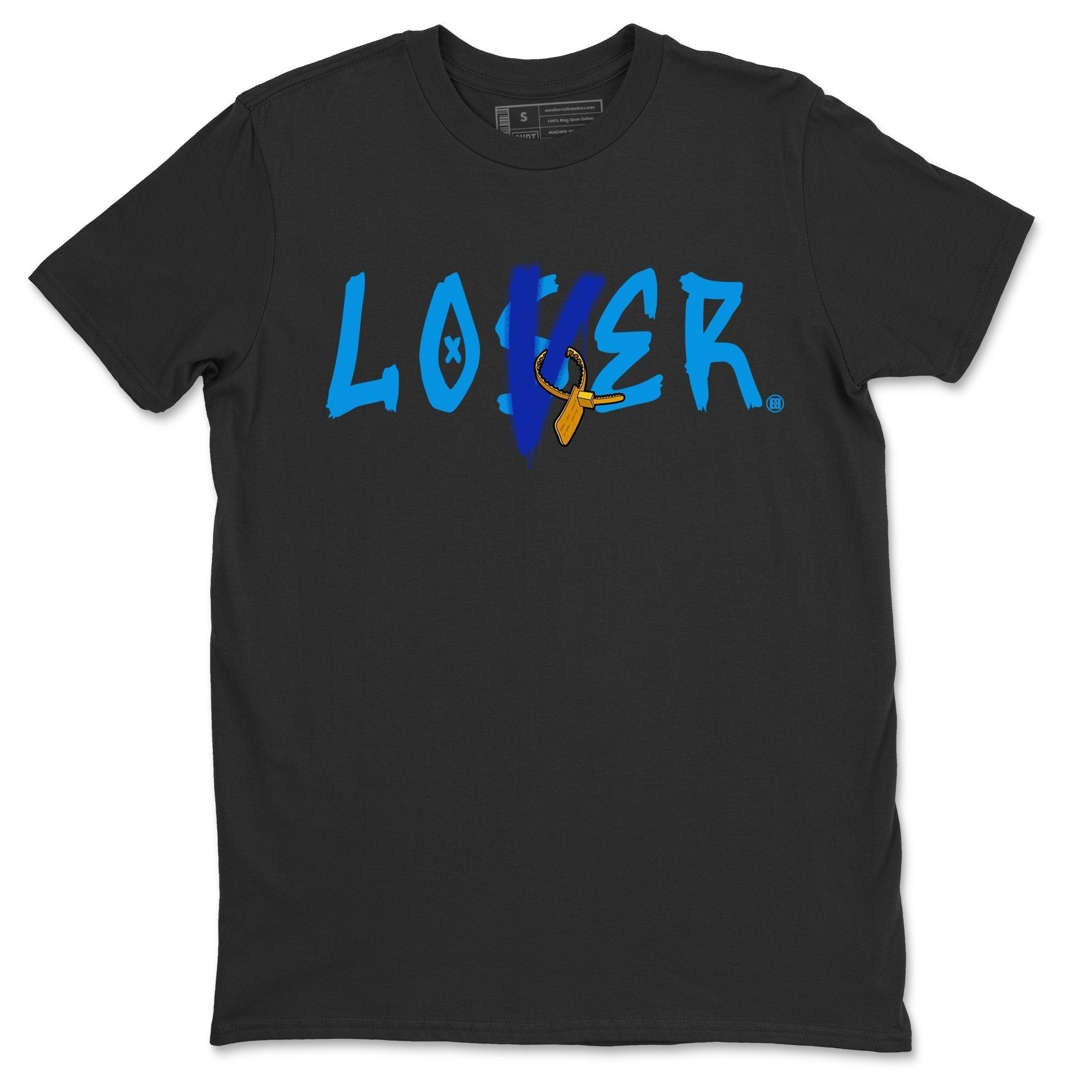 Jordan 2 OFF-WHITE Black Blue Shirt To Match Jordans Loser Lover Sneaker Tees Jordan 2 OFF-WHITE Black Blue Drip Gear Zone Sneaker Matching Clothing Unisex Shirts