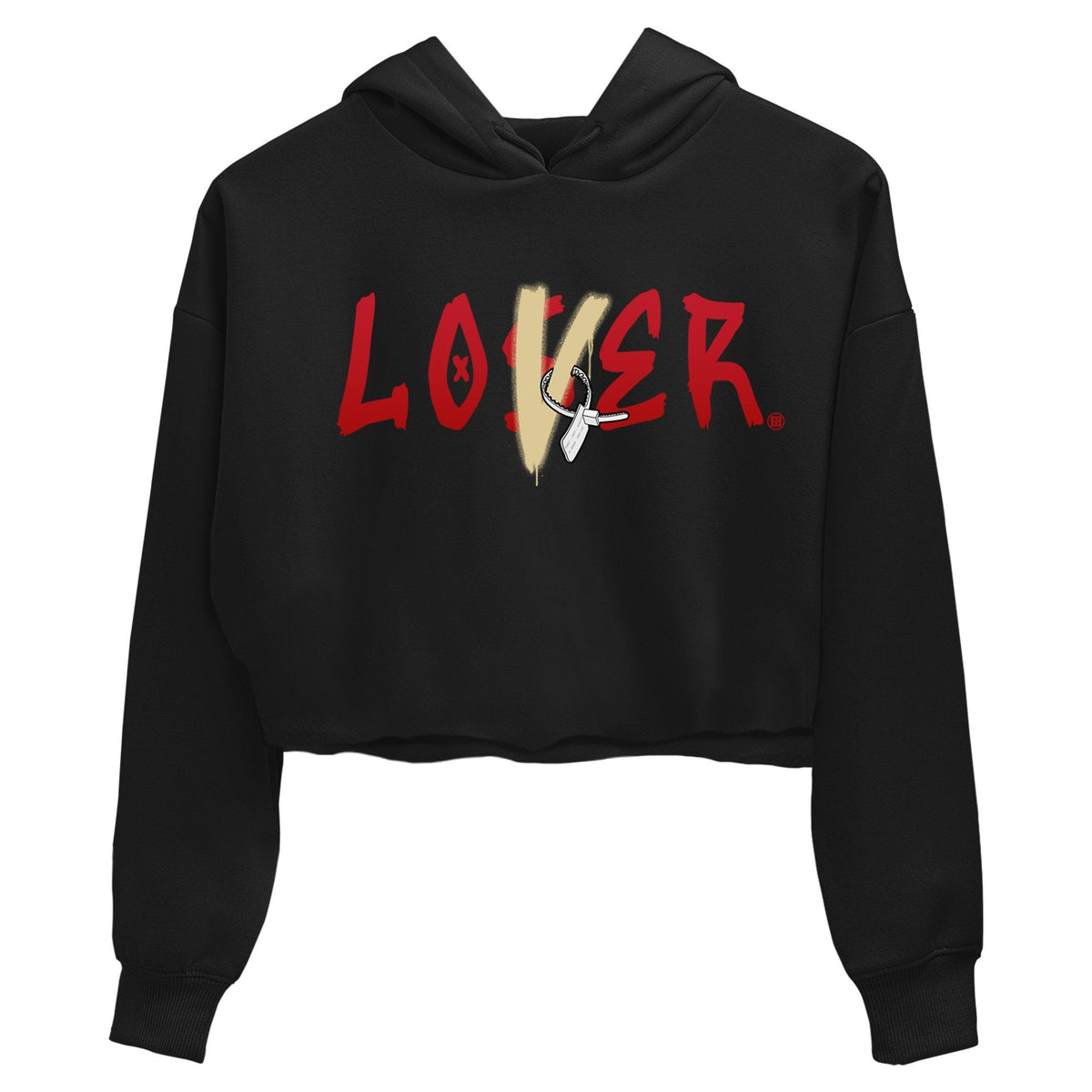 Jordan 2 OFF-WHITE Varsity Red Sneaker Matching T-Shirt Loser Lover Sneaker Tees Jordan 2 OFF-WHITE Varsity Red Sneaker Release Tees Women's Shirts