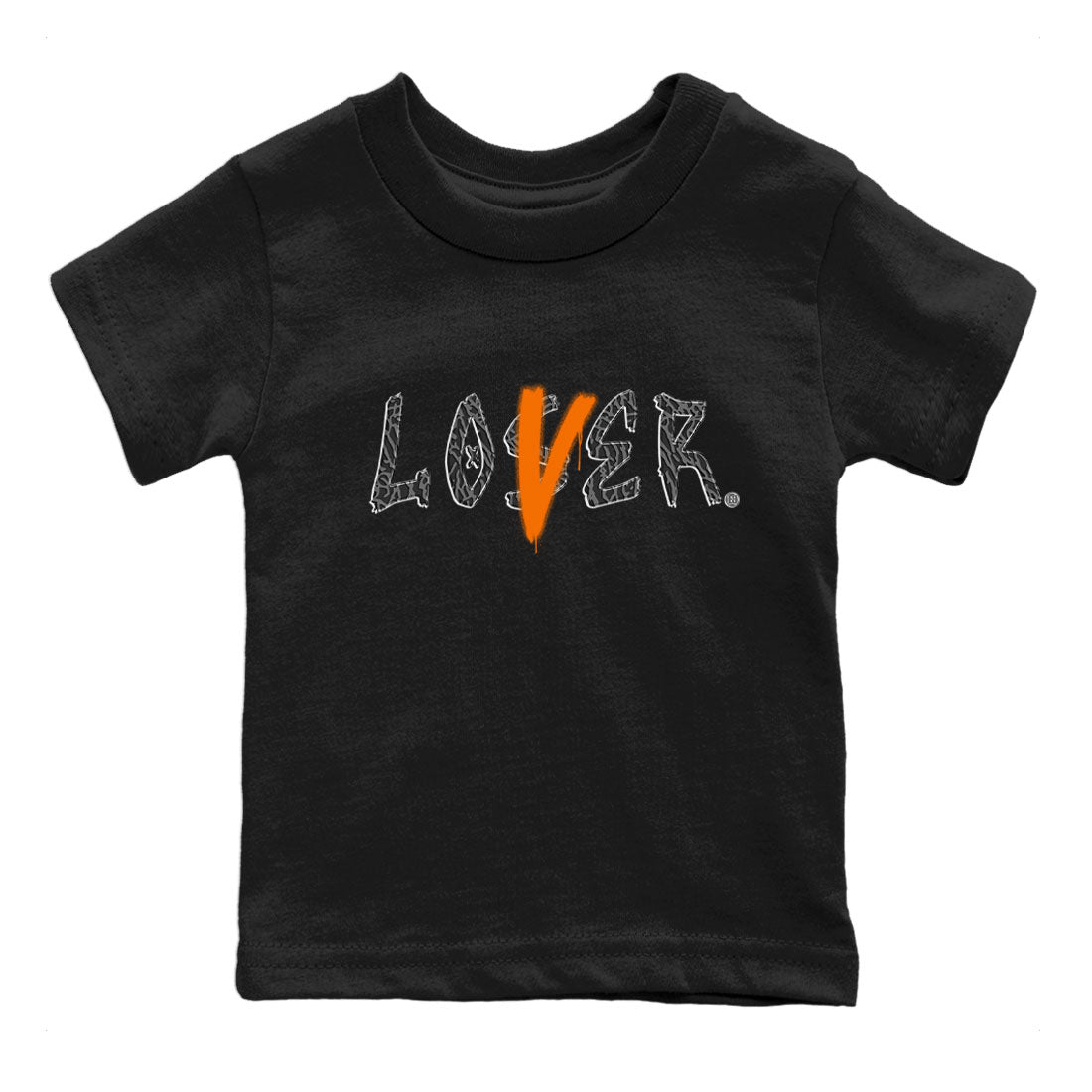 Air Jordan 3 Fear shirt to match jordans Loser Lover sneaker tees Air Jordan 3 Fear Drip Gear Zone Baby Toddler Black 2 T-Shirt