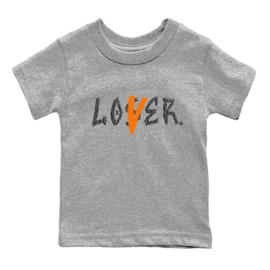Air Jordan 3 Fear shirt to match jordans Loser Lover sneaker tees Air Jordan 3 Fear Drip Gear Zone Baby Toddler Heather Grey 2 T-Shirt