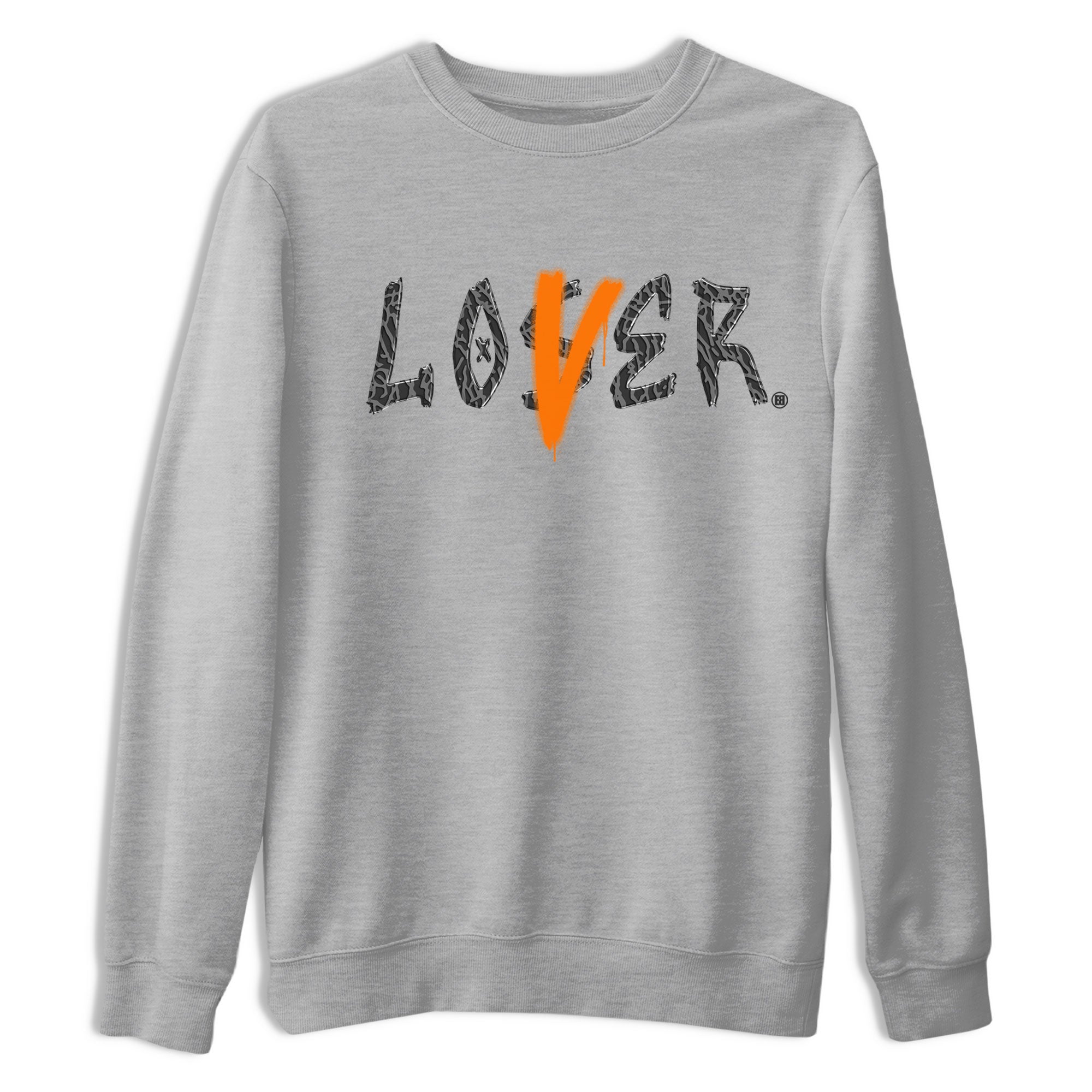 Air Jordan 3 Fear shirt to match jordans Loser Lover sneaker tees Air Jordan 3 Fear Drip Gear Zone Unisex Heather Grey 2 T-Shirt