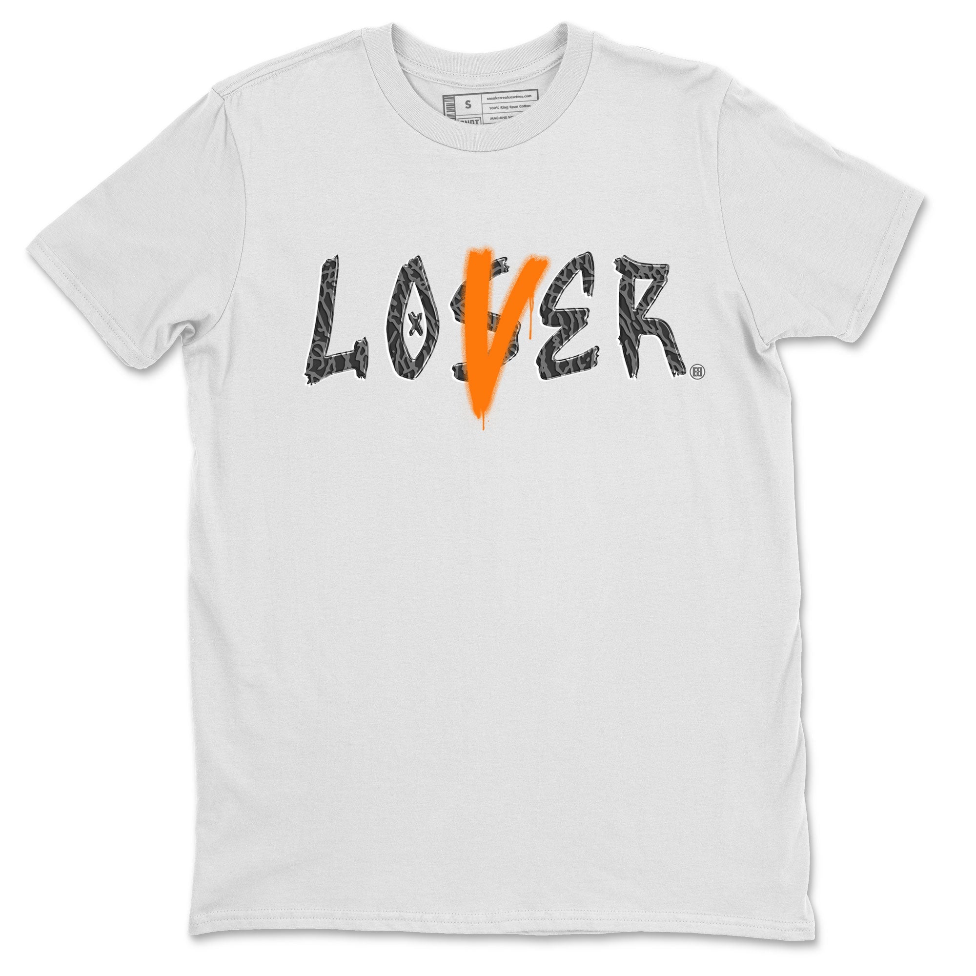 Air Jordan 3 Fear shirt to match jordans Loser Lover sneaker tees Air Jordan 3 Fear Drip Gear Zone Unisex White 2 T-Shirt