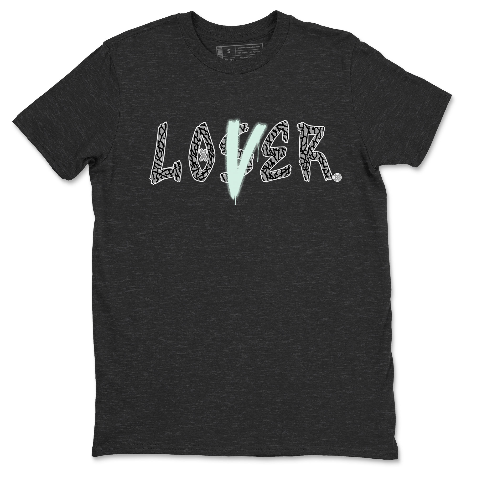 3s Green Glow shirt to match jordans Loser Lover sneaker tees Air Jordan 3 Retro Green Glow Drip Gear Zone unisex cotton Charcoal Heather 2 crew neck shirt