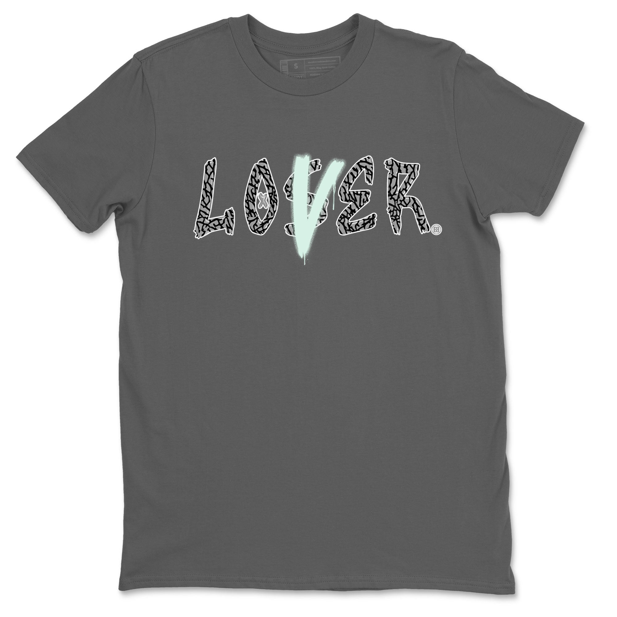 3s Green Glow shirt to match jordans Loser Lover sneaker tees Air Jordan 3 Retro Green Glow Drip Gear Zone unisex cotton Cool Grey 2 crew neck shirt