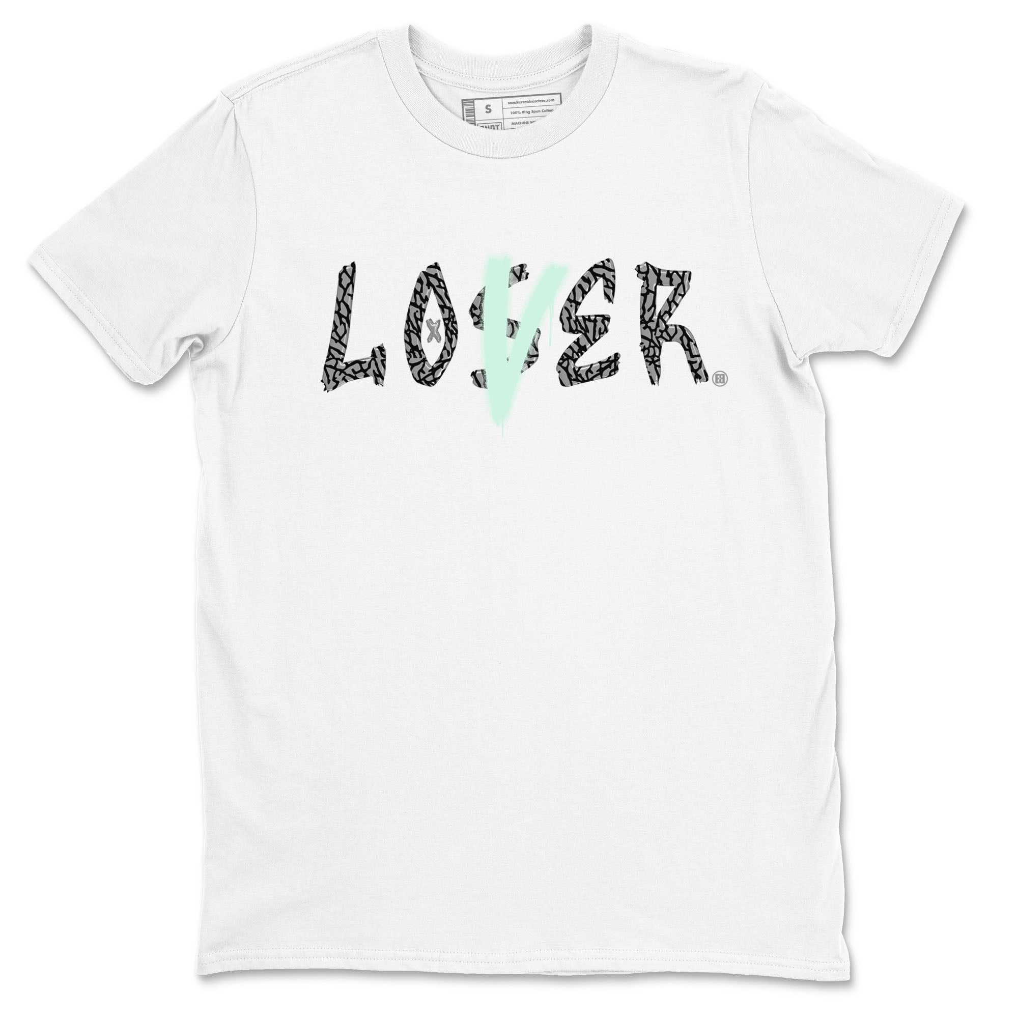 3s Green Glow shirt to match jordans Loser Lover sneaker tees Air Jordan 3 Retro Green Glow Drip Gear Zone unisex cotton White 2 crew neck shirt