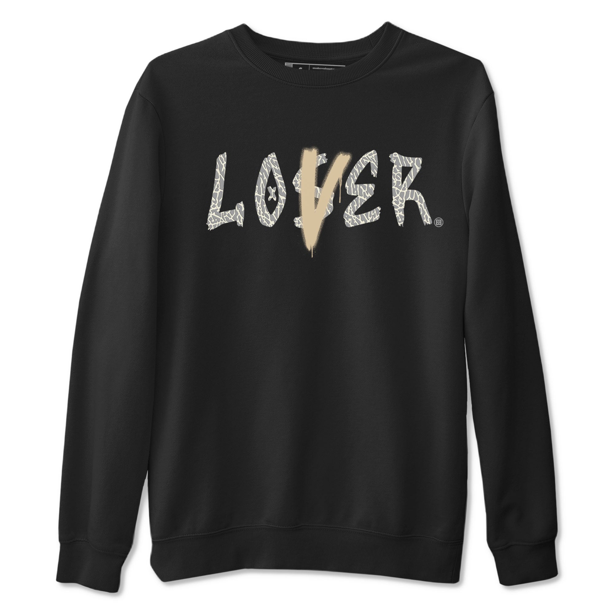 Jordan 3 Craft Ivory shirt to match jordans Loser Lover sneaker tees 3s Ivory Drip Gear Zone unisex cotton Black 2 crew neck shirt