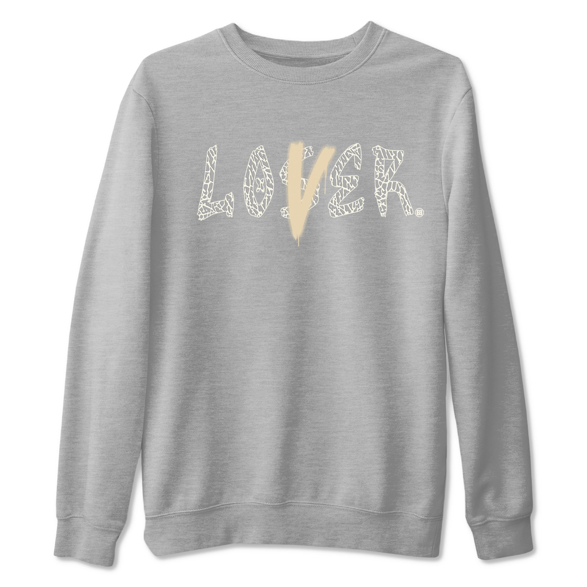 Jordan 3 Craft Ivory shirt to match jordans Loser Lover sneaker tees 3s Ivory Drip Gear Zone unisex cotton Heather Grey 2 crew neck shirt