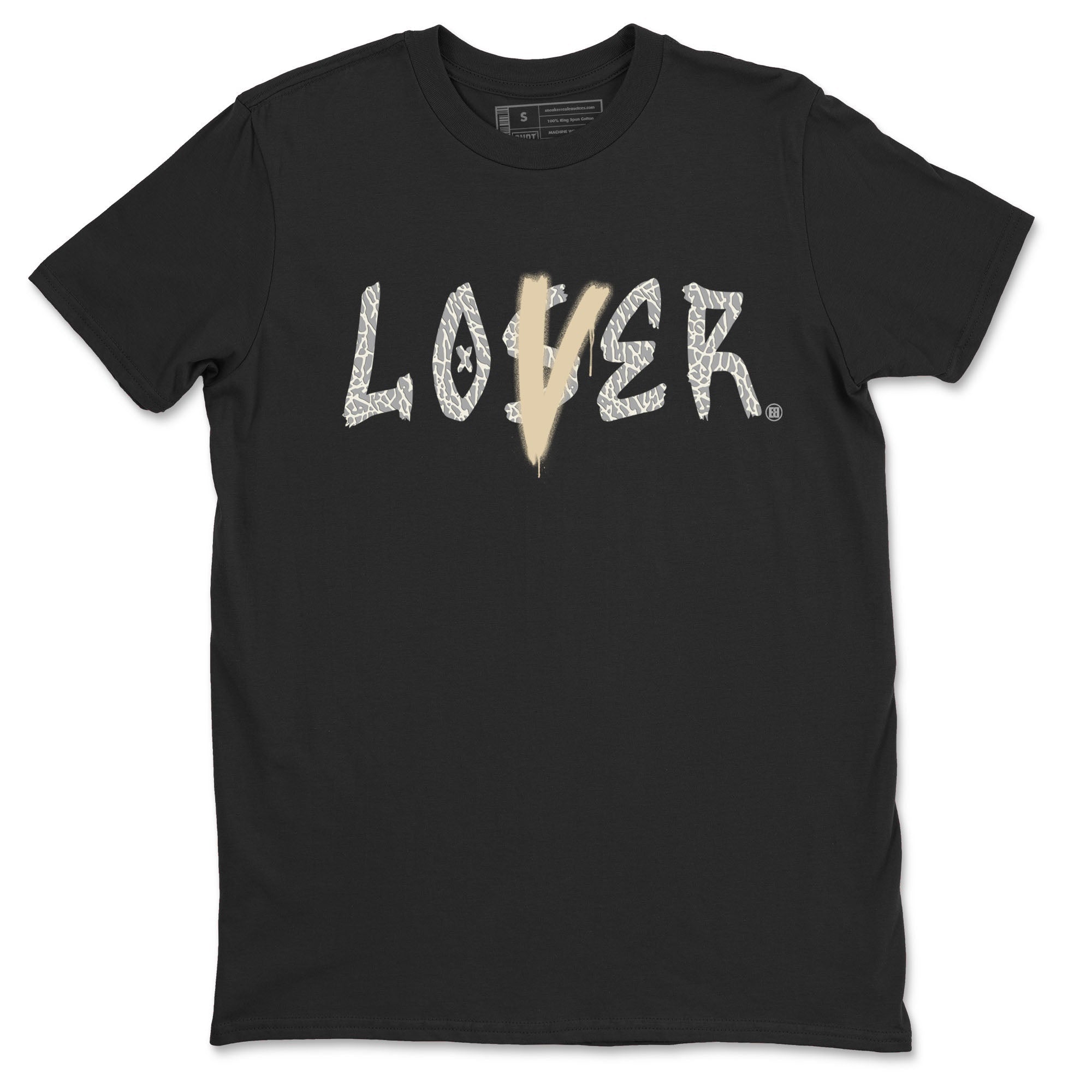 Jordan 3 Craft Ivory shirt to match jordans Loser Lover sneaker tees 3s Ivory Drip Gear Zone unisex cotton Black 2 crew neck shirt