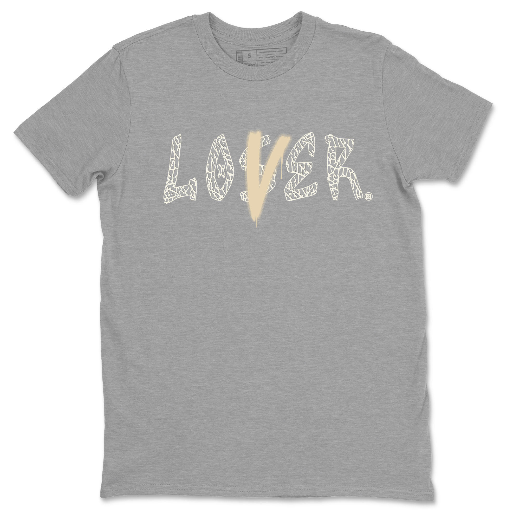 Jordan 3 Craft Ivory shirt to match jordans Loser Lover sneaker tees 3s Ivory Drip Gear Zone unisex cotton Heather Grey 2 crew neck shirt