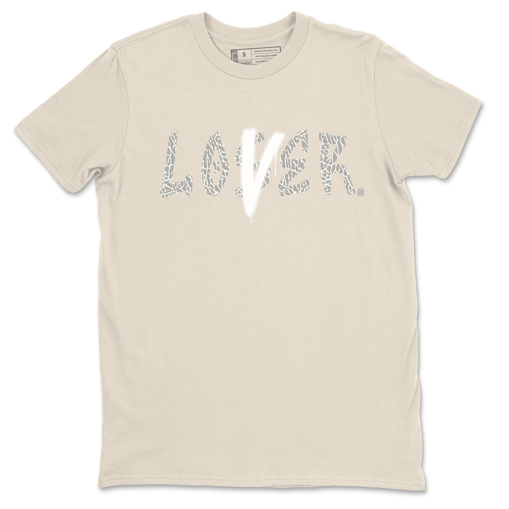 Jordan 3 Craft Ivory shirt to match jordans Loser Lover sneaker tees 3s Ivory Drip Gear Zone unisex cotton Natural 2 crew neck shirt
