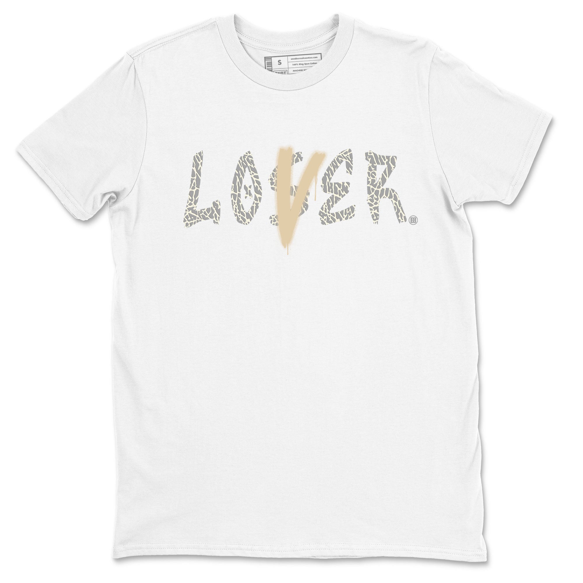 Jordan 3 Craft Ivory shirt to match jordans Loser Lover sneaker tees 3s Ivory Drip Gear Zone unisex cotton White 2 crew neck shirt