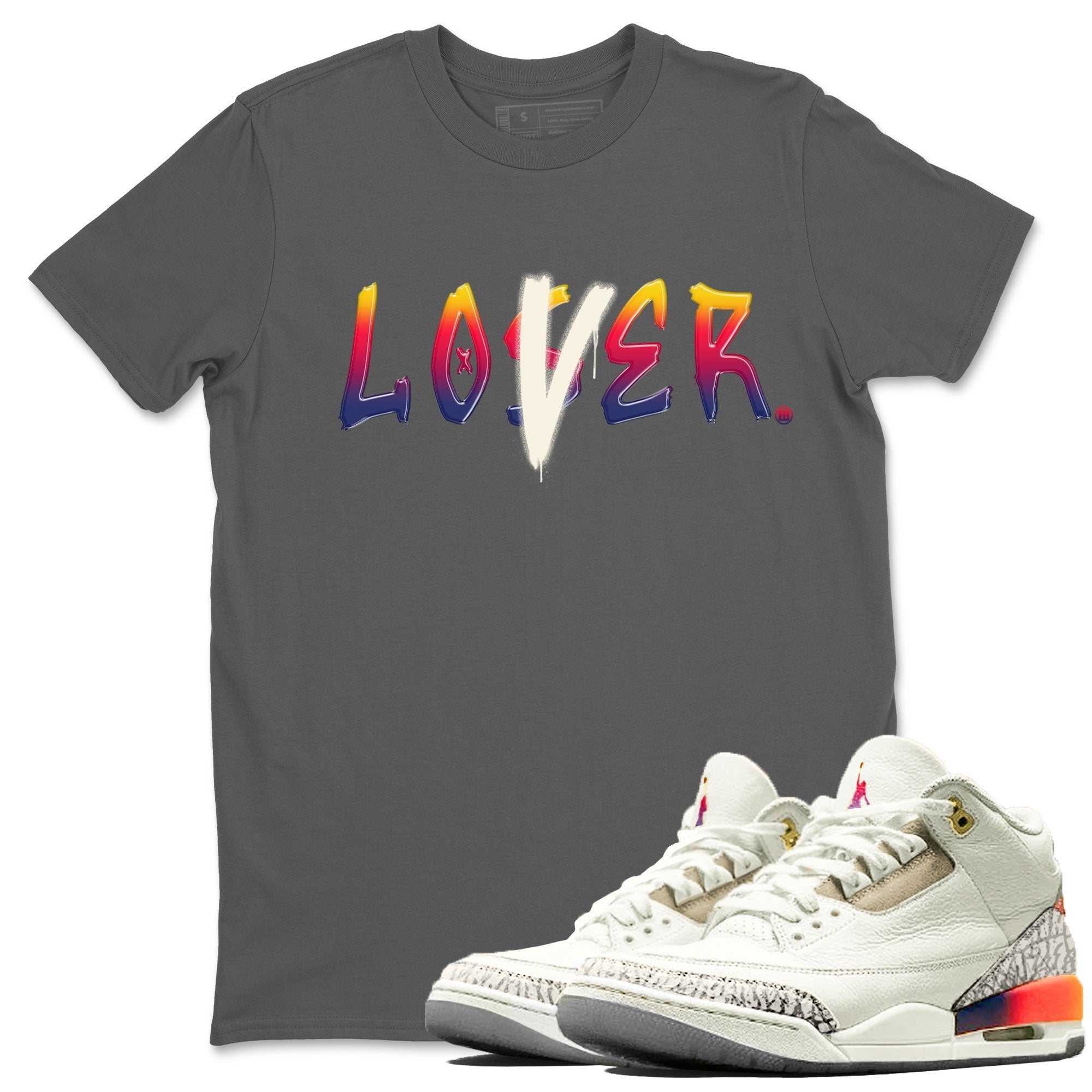 Air Jordan 3 X J Balvin shirt to match jordans Loser Lover Streetwear Sneaker Shirt Air Jordan 3 X J Balvin Drip Gear Zone Sneaker Matching Clothing LGBT Pride T-Shirt Unisex Cool Grey 1 T-Shirt