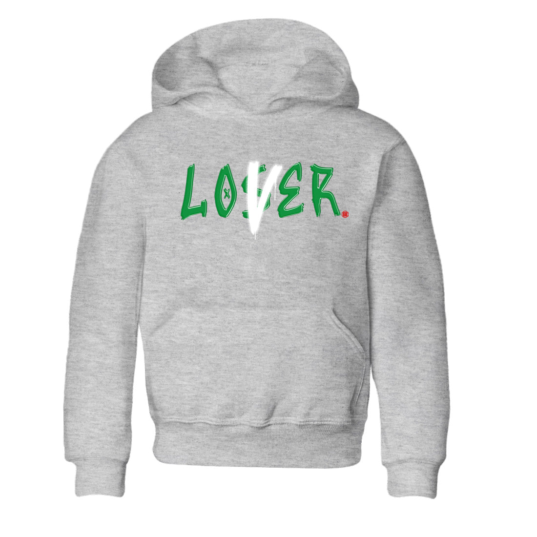 Air Jordan 3 Lucky Green Sneaker Match Tees Loser Lover Streetwear Sneaker Shirt Jordan 3 Retro Lucky Green Sneaker Release Tees Kids Shirts Heather Grey 2