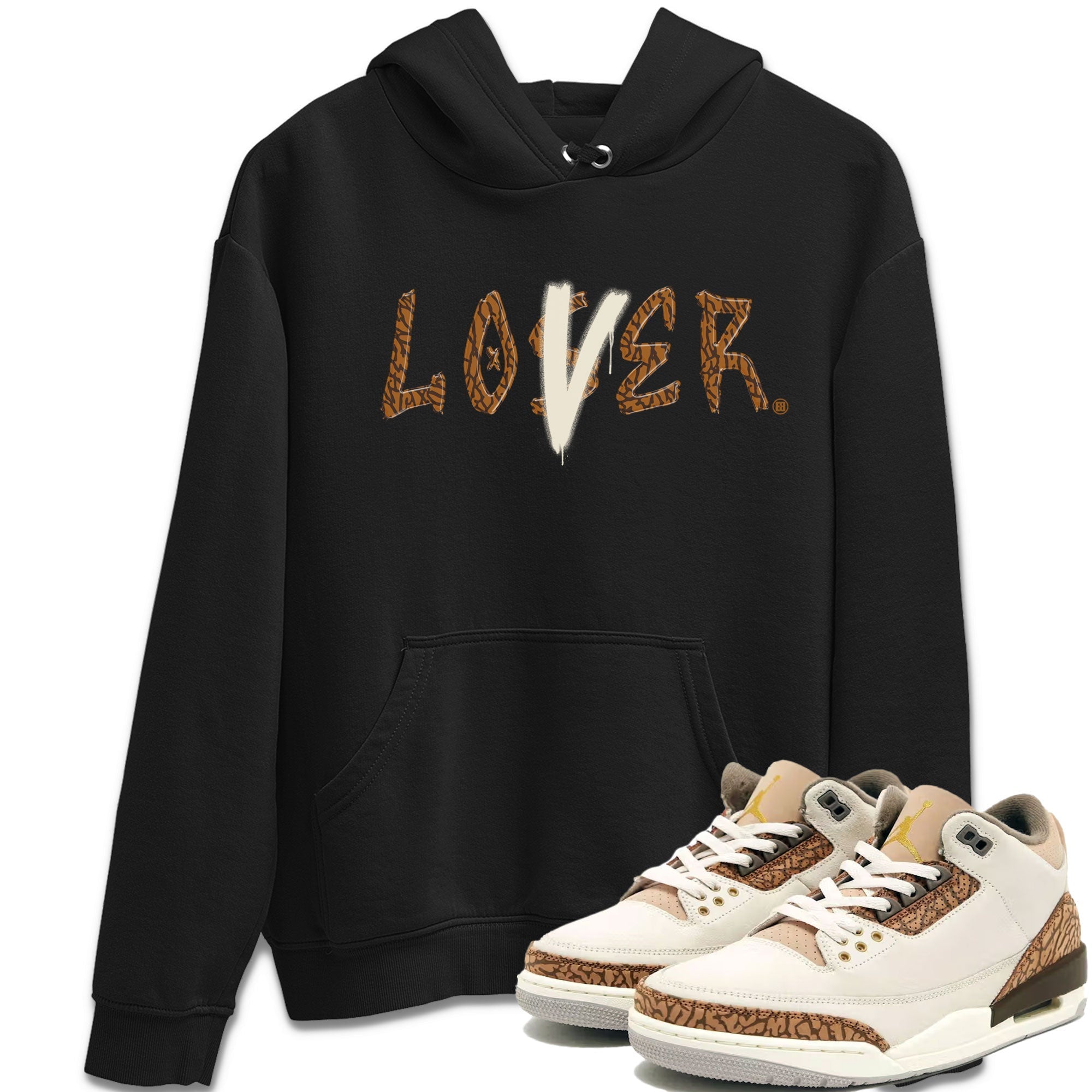 Air Jordan 3 Palomino shirt to match jordans Loser Lover Streetwear Sneaker Shirt Jordan 3 Retro Palomino Drip Gear Zone Sneaker Matching Clothing Unisex Black 1 T-Shirt