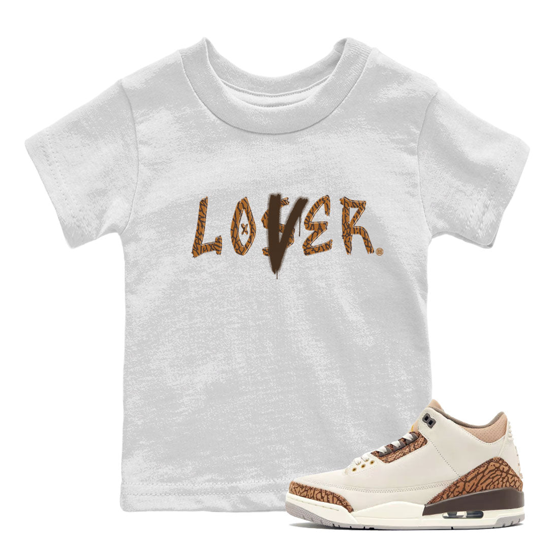 Air Jordan 3 Palomino shirt to match jordans Loser Lover Streetwear Sneaker Shirt Jordan 3 Retro Palomino Drip Gear Zone Sneaker Matching Clothing Baby Toddler White 1 T-Shirt