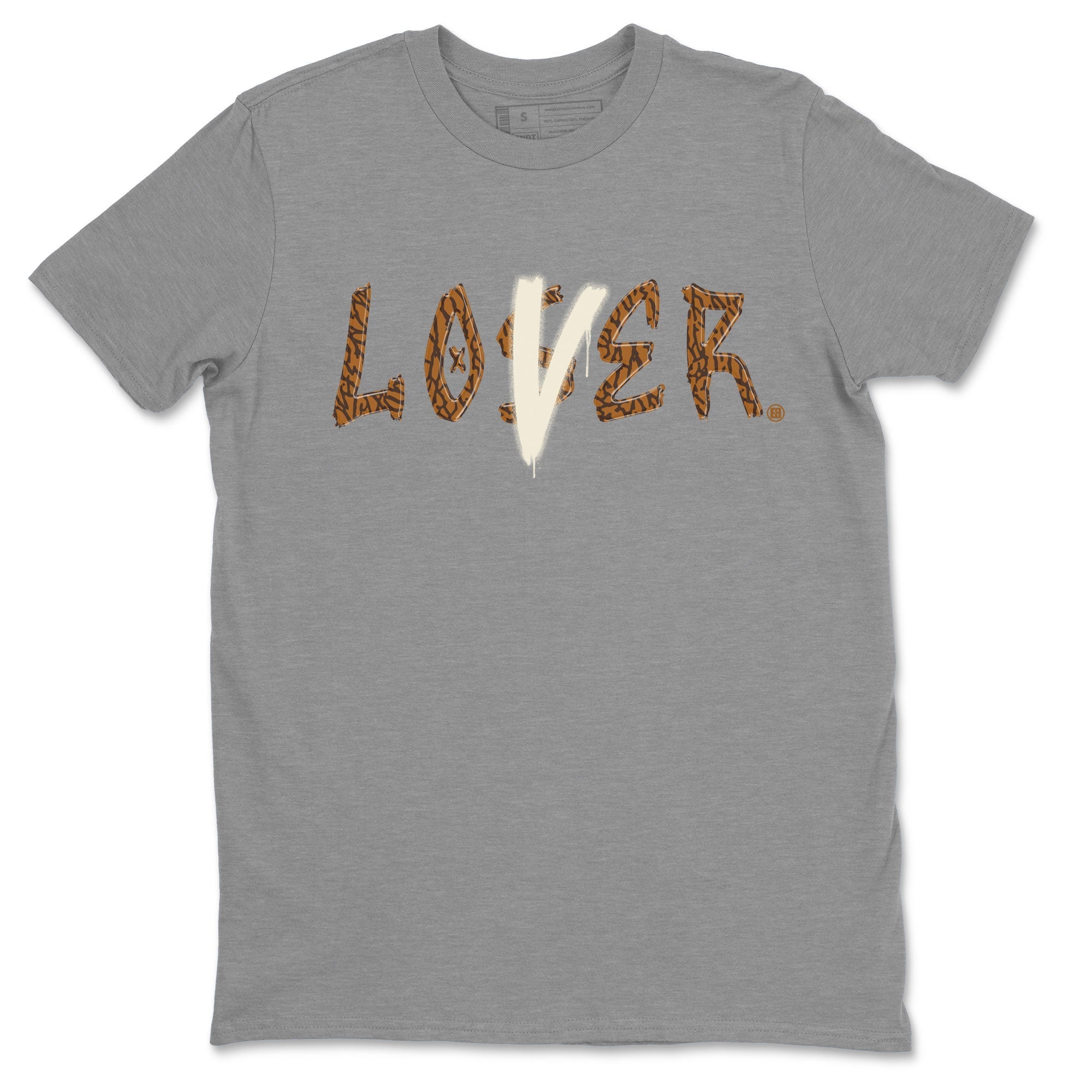 Air Jordan 3 Palomino shirt to match jordans Loser Lover Streetwear Sneaker Shirt Jordan 3 Retro Palomino Drip Gear Zone Sneaker Matching Clothing Unisex Heather Grey 2 T-Shirt