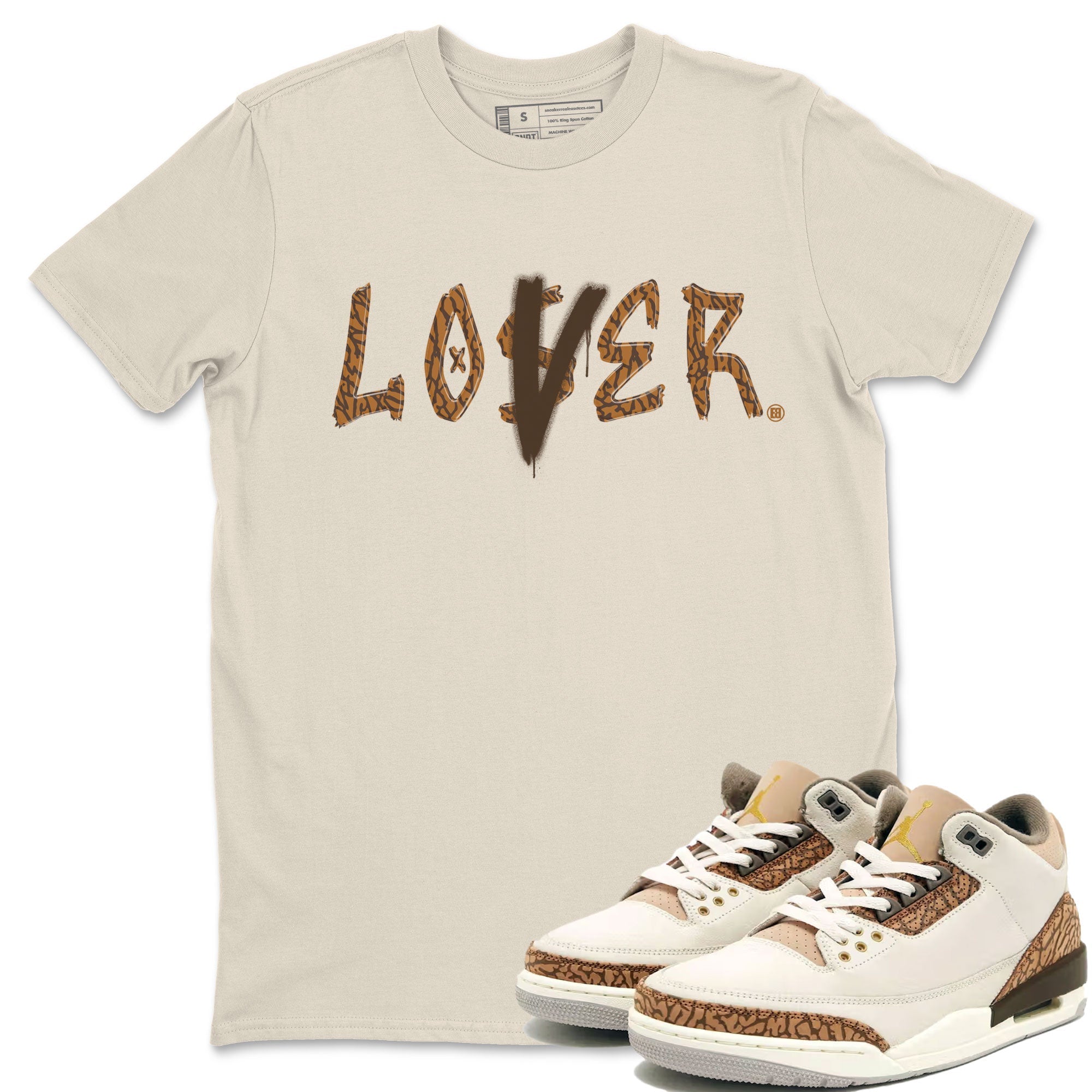 Air Jordan 3 Palomino shirt to match jordans Loser Lover Streetwear Sneaker Shirt Jordan 3 Retro Palomino Drip Gear Zone Sneaker Matching Clothing Unisex Natural 1 T-Shirt