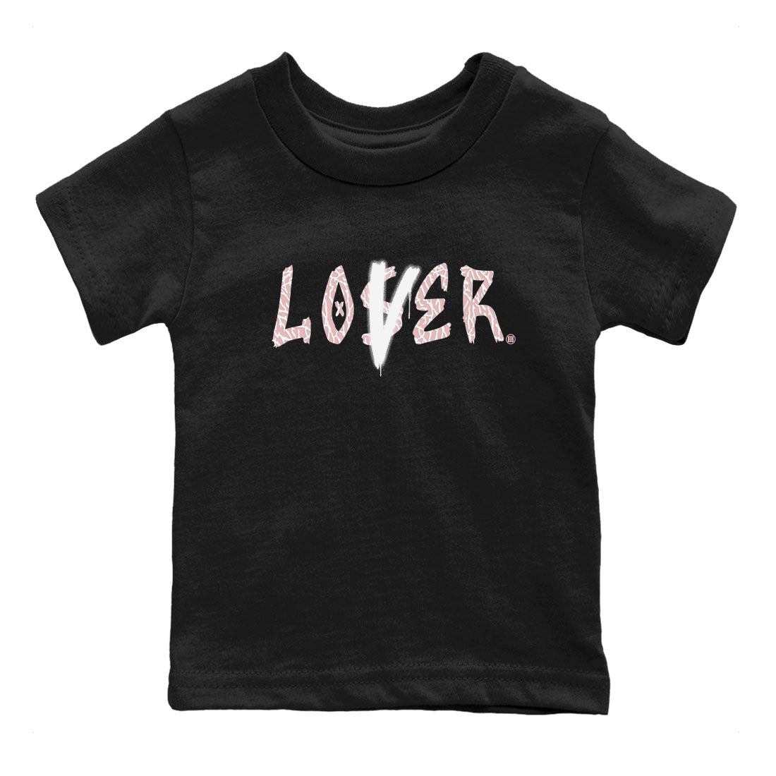 Air Jordan 3 GS Vintage Floral shirt to match jordans Loser Lover sneaker tees 3s Vintage Floral Drip Gear Zone baby toddler Black 2 cotton Shirt