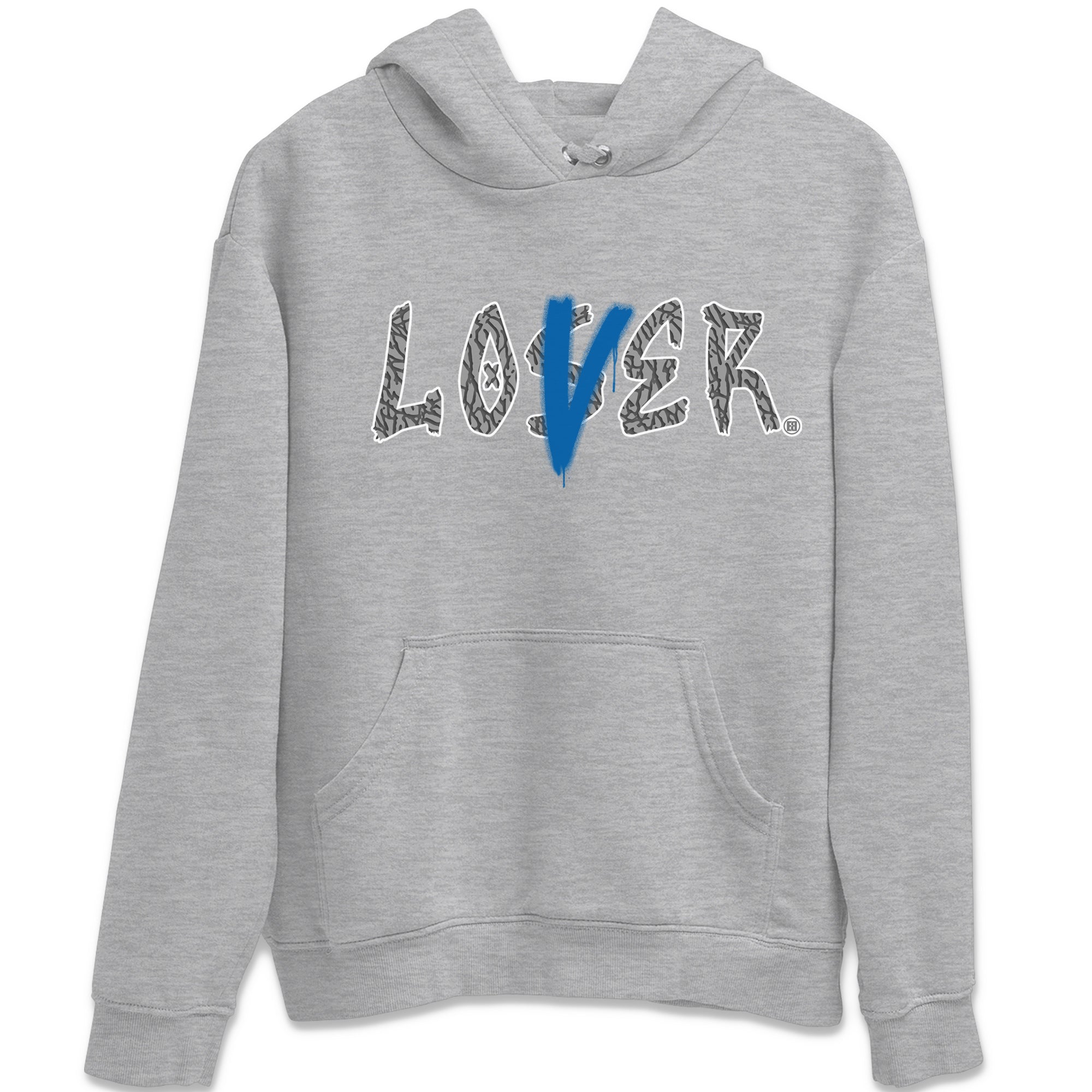 Air Jordan 3 Wizards Sneaker Match Tees Loser Lover Streetwear Sneaker Shirt 3s Wizards T-Shirt Unisex Shirts Heather Grey 2