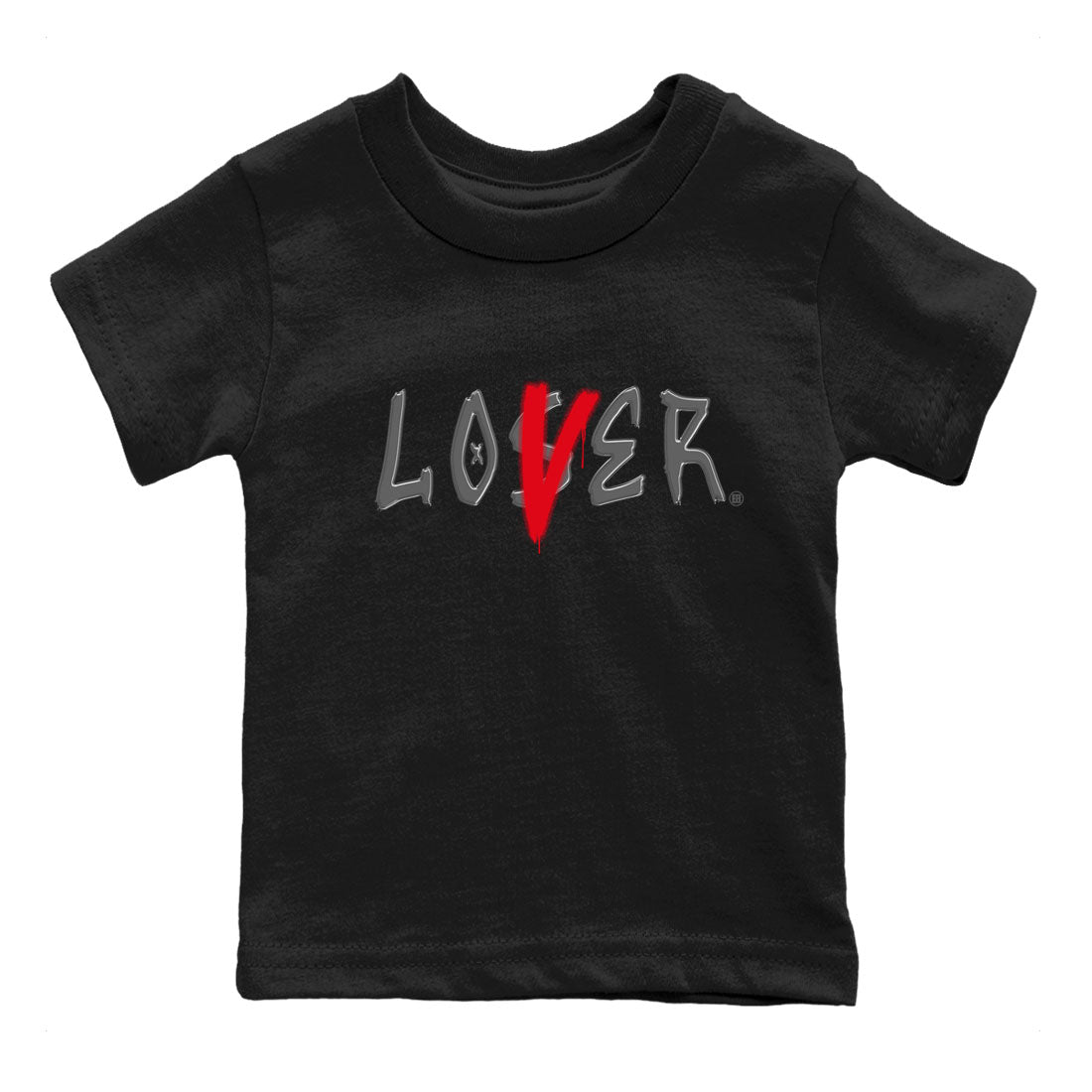 Air Jordan 4 Bred Reimagined shirt to match jordans Loser Lover sneaker tees 4s Bred Reimagined Drip Gear Zone baby toddler Black 2 cotton Shirt