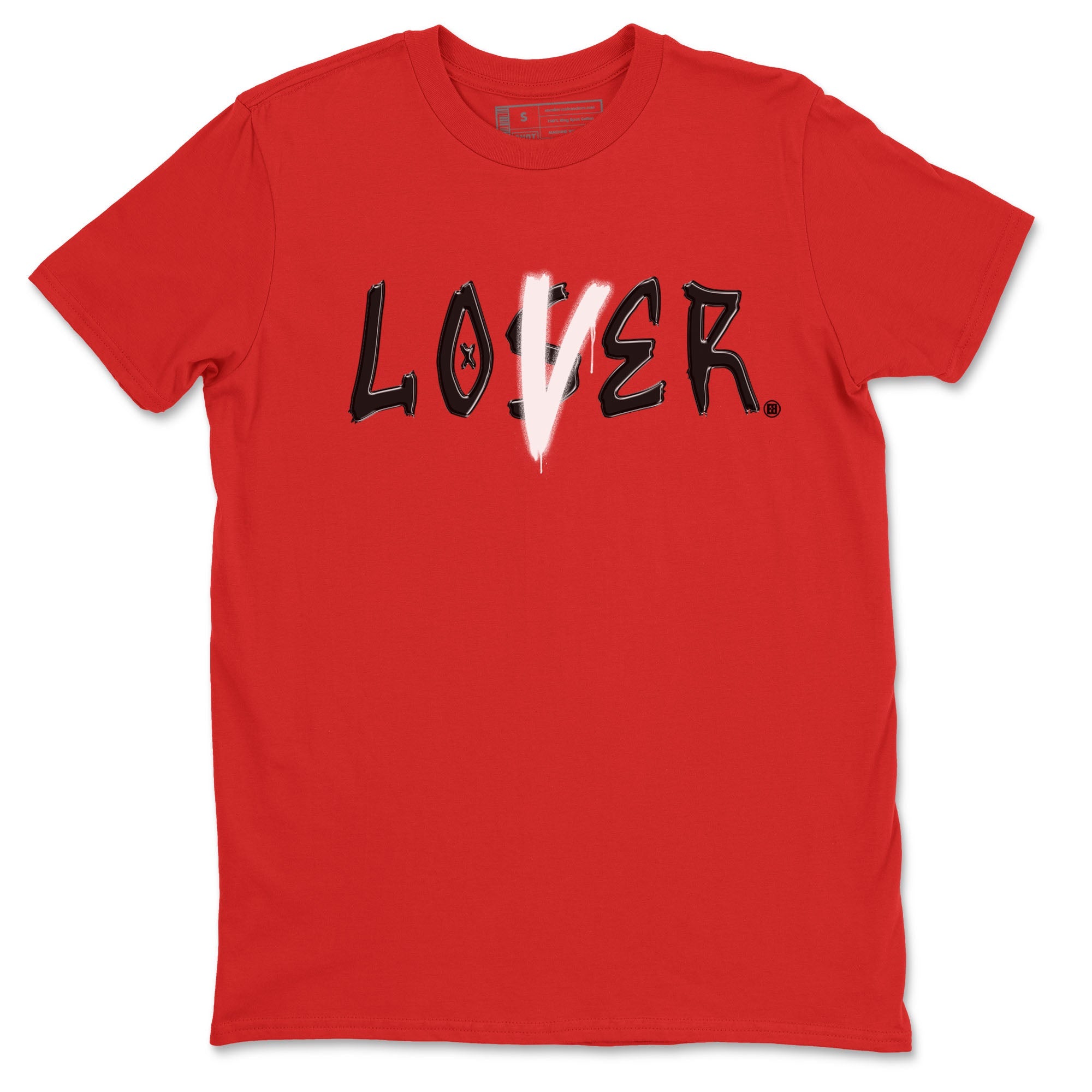Air Jordan 4 Bred Reimagined shirt to match jordans Loser Lover sneaker tees 4s Bred Reimagined Drip Gear Zone unisex cotton Red 2 crew neck shirt