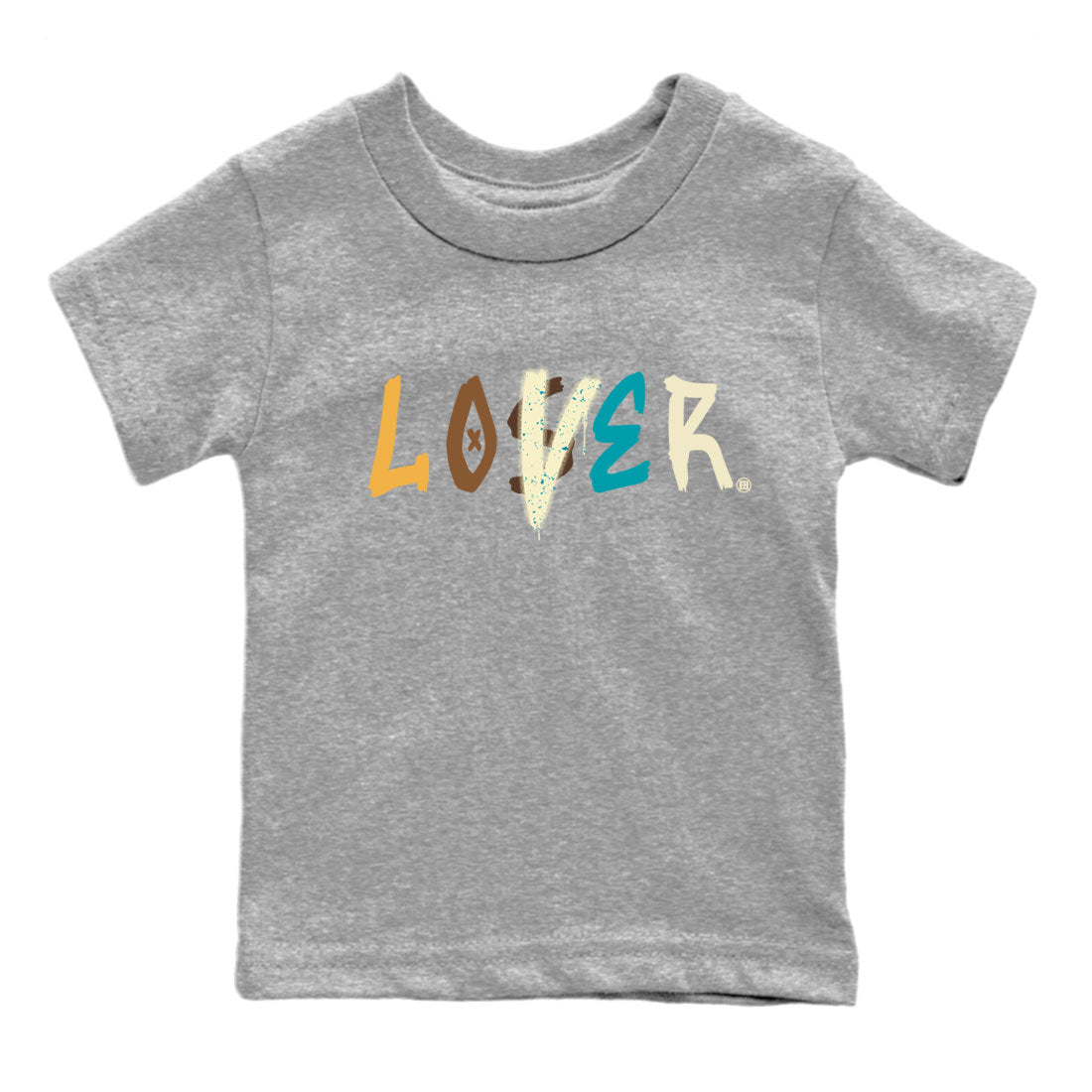 4s Cacao Wow shirt to match jordans Loser Lover Streetwear Sneaker Shirt Air Jordan 4 Cacao Wow Drip Gear Zone Sneaker Matching Clothing Baby Toddler Heather Grey 2 T-Shirt