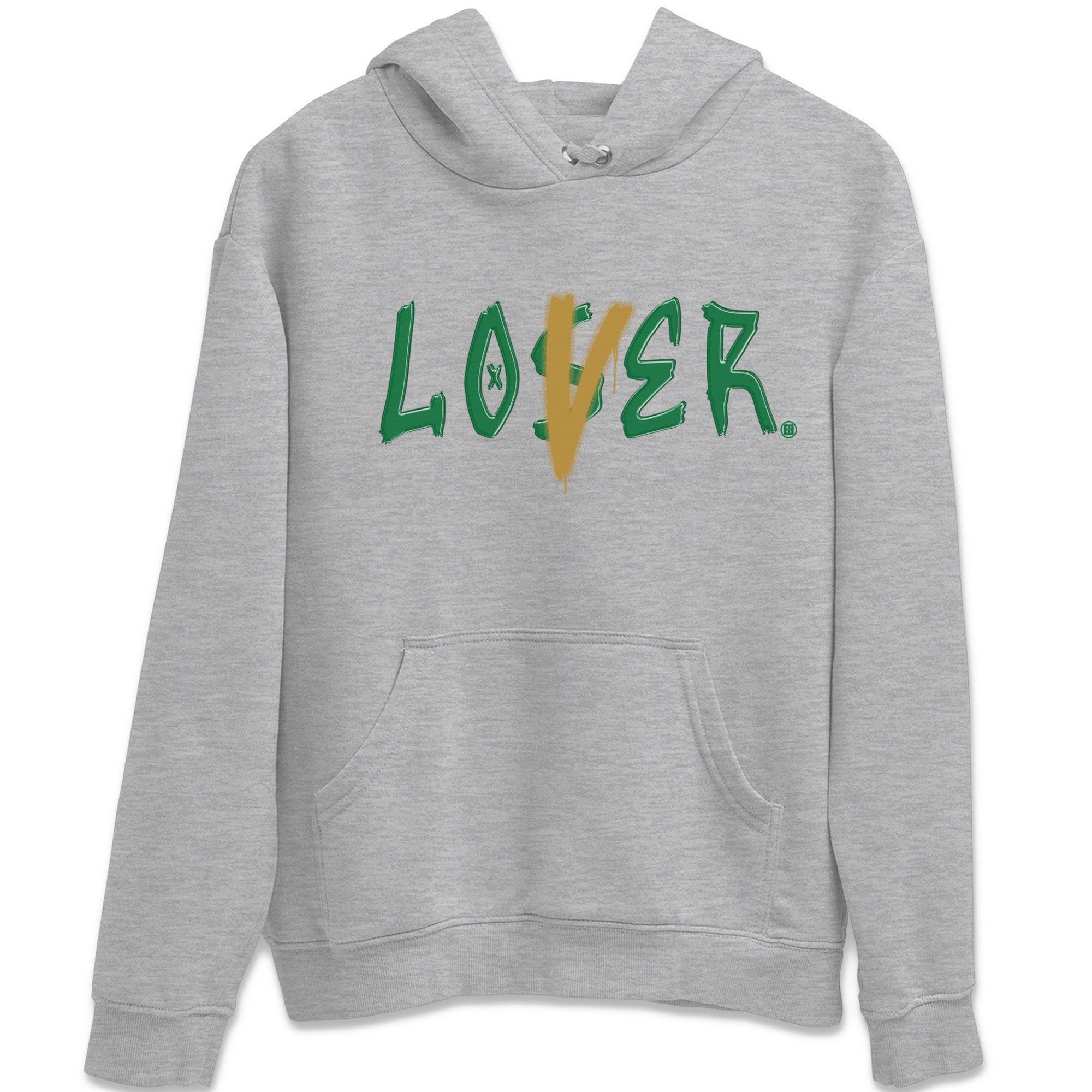 Air Jordan 4 Pine Green Sneaker Match Tees Loser Lover Streetwear Sneaker Shirt Nike SB x Jordan 4 Pine Green Sneaker Release Tees Unisex Shirts Heather Grey 2