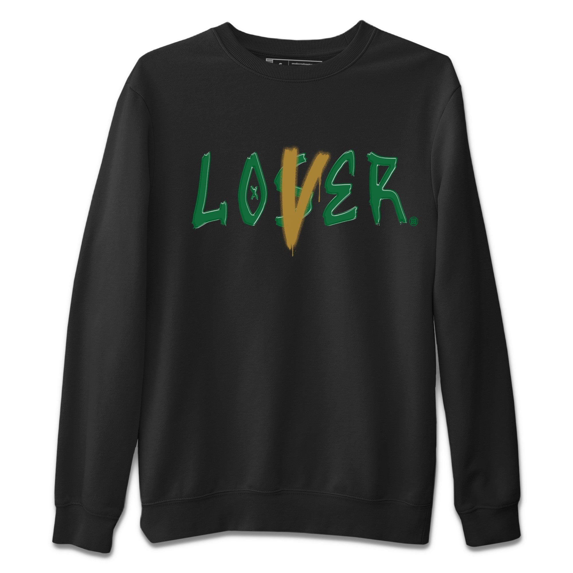 Air Jordan 4 Pine Green Sneaker Match Tees Loser Lover Streetwear Sneaker Shirt Nike SB x Jordan 4 Pine Green Sneaker Release Tees Unisex Shirts Black 2