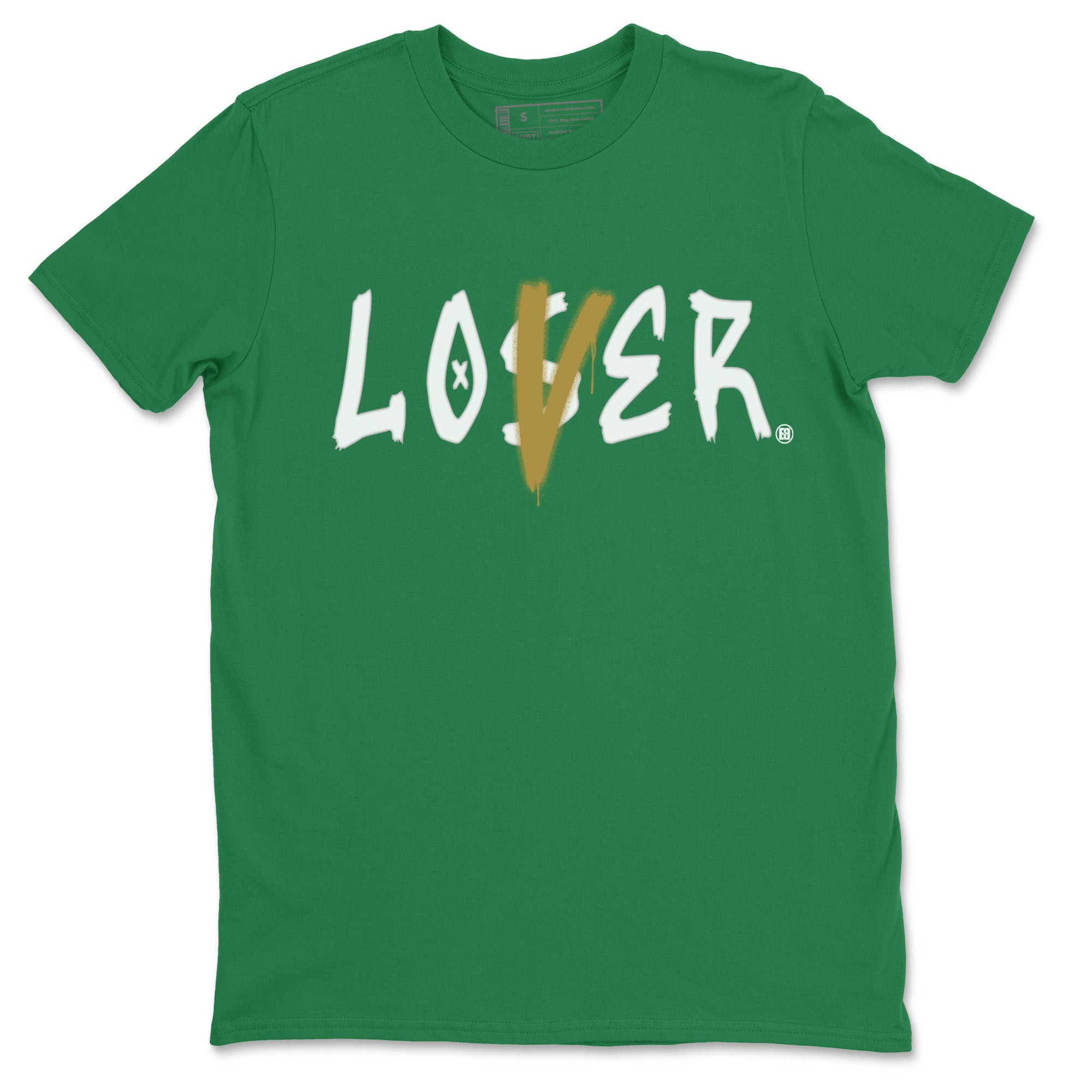 Air Jordan 4 Pine Green Sneaker Match Tees Loser Lover Streetwear Sneaker Shirt Nike SB x Jordan 4 Pine Green Sneaker Release Tees Unisex Shirts Kelly Green 2