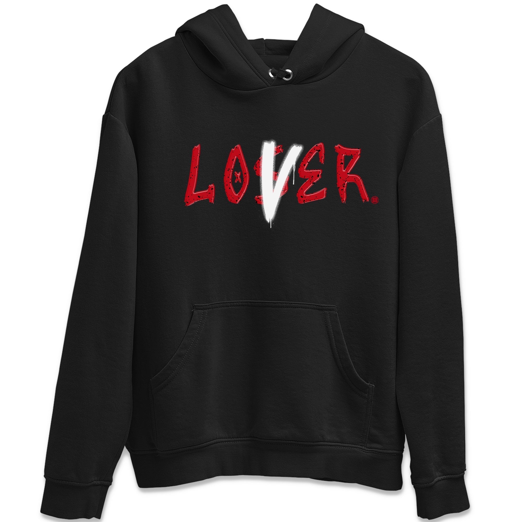 Jordan 4 Red Cement Tees Outfits Loser Lover Streetwear Sneaker Shirt Air Jordan 4 Red Cement Sneaker Release Tees Unisex Shirts Black 2