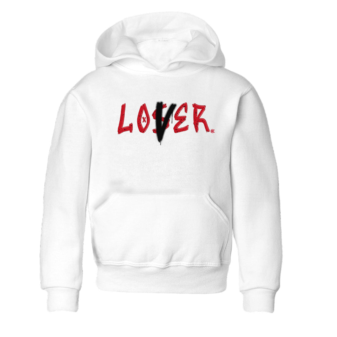 Jordan 4 Red Cement Tees Outfits Loser Lover Streetwear Sneaker Shirt Air Jordan 4 Red Cement Sneaker Release Tees Kids Shirts White 2