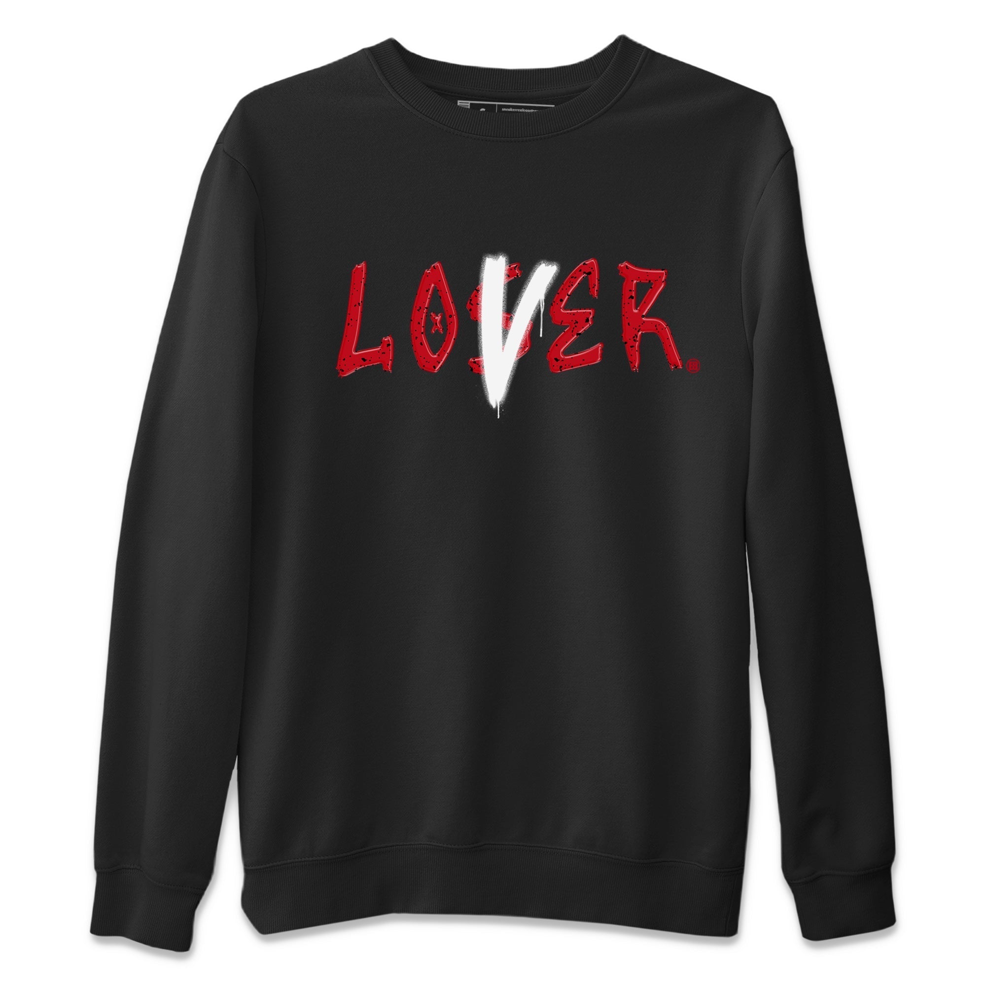 Jordan 4 Red Cement Tees Outfits Loser Lover Streetwear Sneaker Shirt Air Jordan 4 Red Cement Sneaker Release Tees Unisex Shirts Black 2