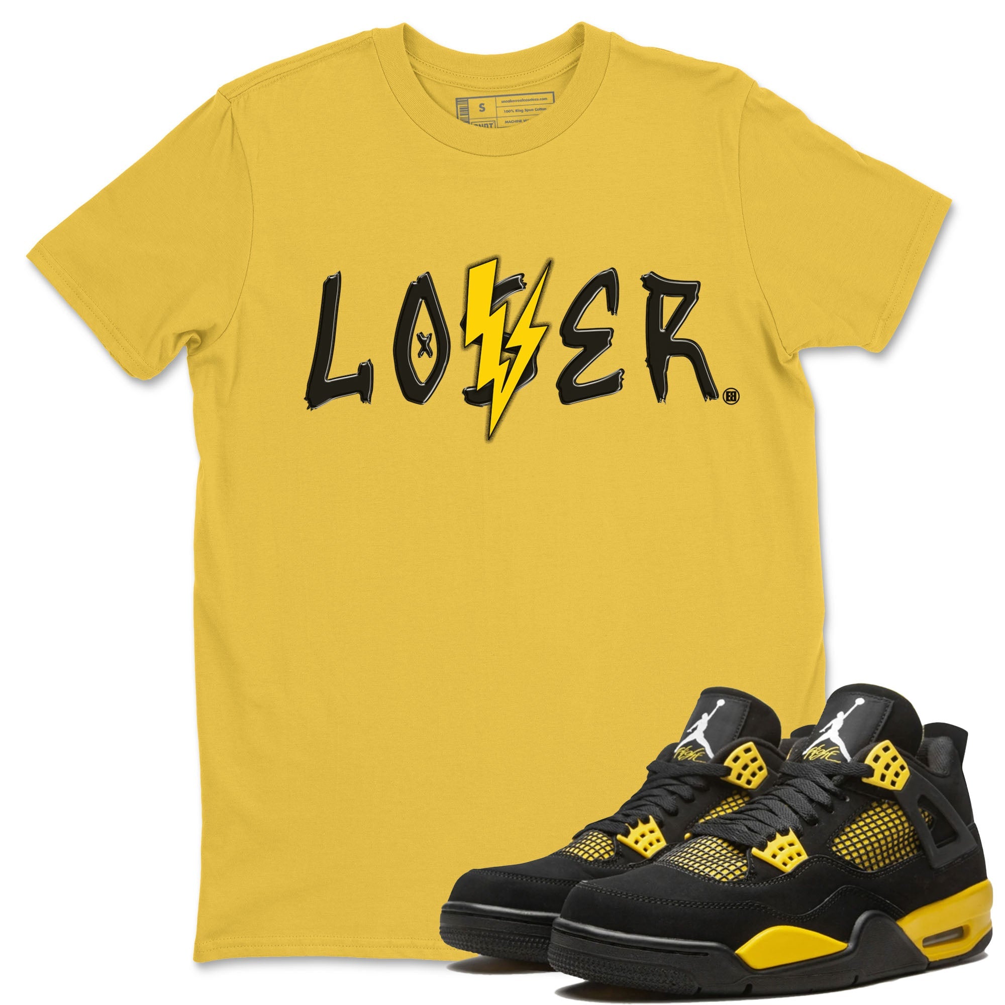 Loser Lover Unisex Tops - Air Jordan 4 Thunder
