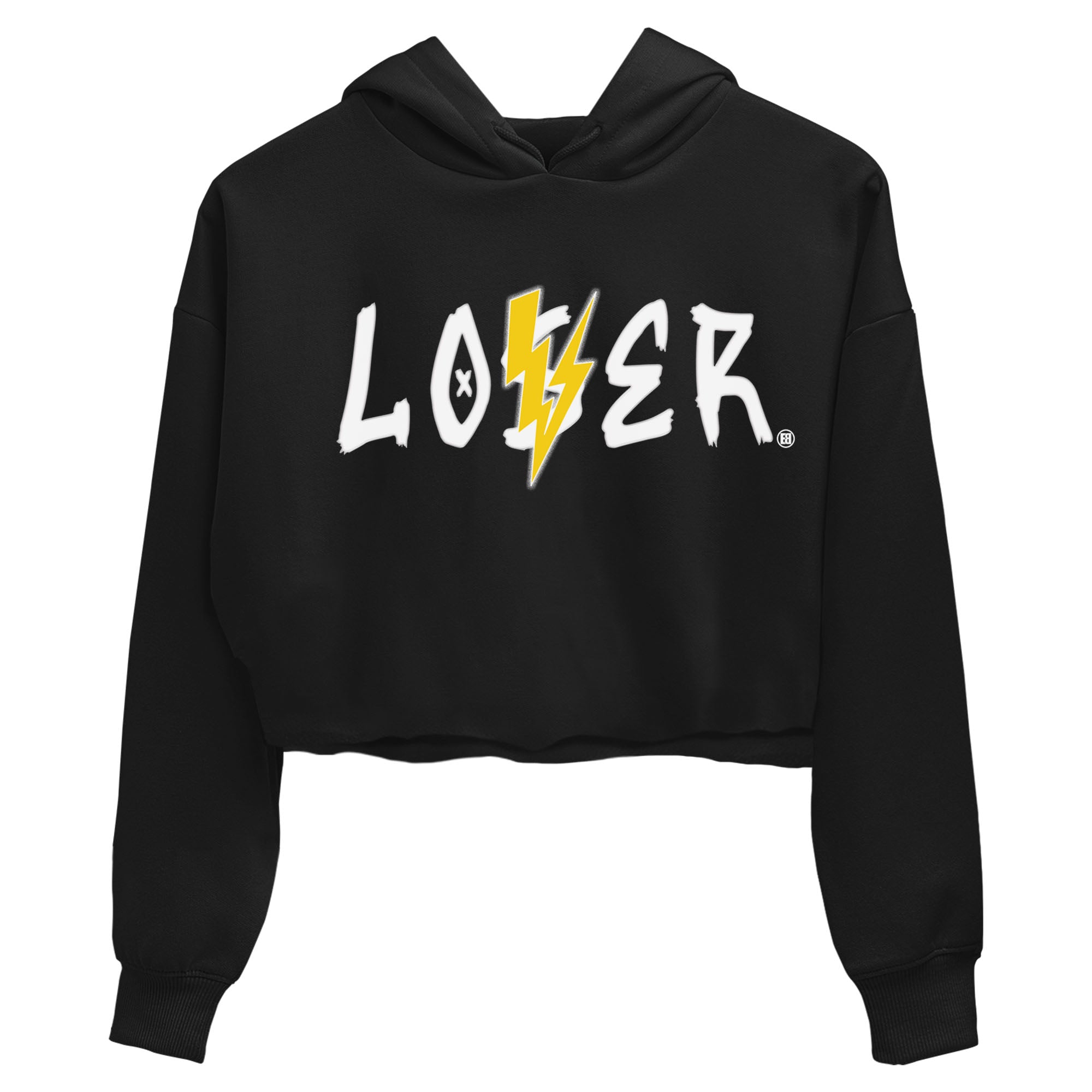 Air Jordan 4 Thunder Sneaker Match Tees Loser Lover Streetwear Sneaker Shirt Air Jordan 4 Retro Thunder Tee Women's Shirts Black 2