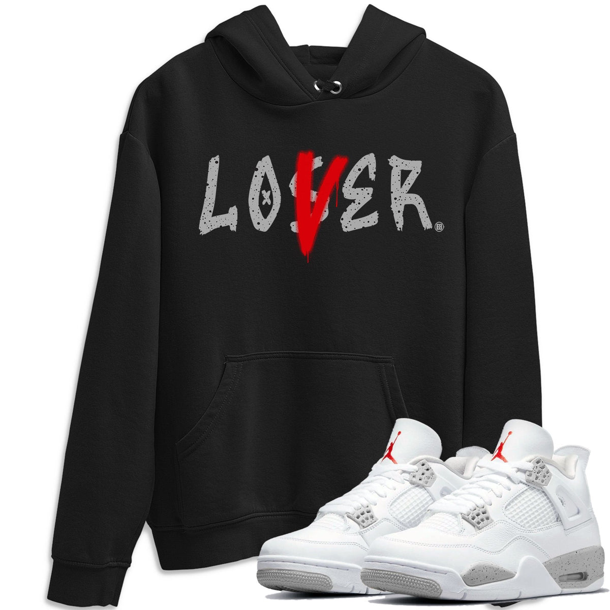 Jordan 4 Tech Grey Shirt To Match Jordans Loser Lover Sneaker Tees Jordan 4 Tech Grey Drip Gear Zone Sneaker Matching Clothing Unisex Shirts