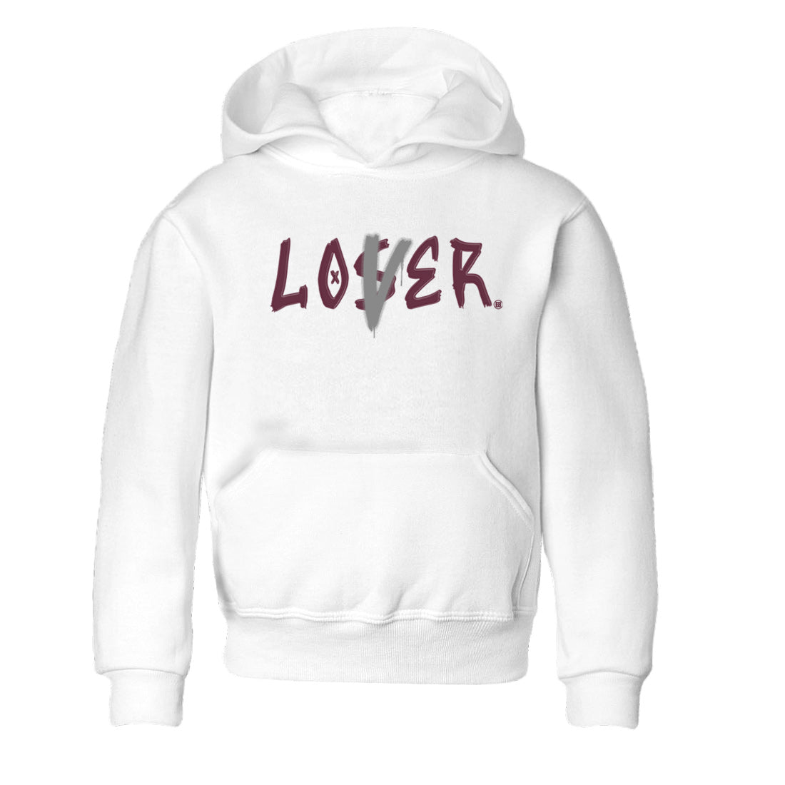 Air Jordan 5 Burgundy Sneaker Match Tees Loser Lover Jordan 5 Burgundy Tee Sneaker Release Tees Kids Shirts White 2