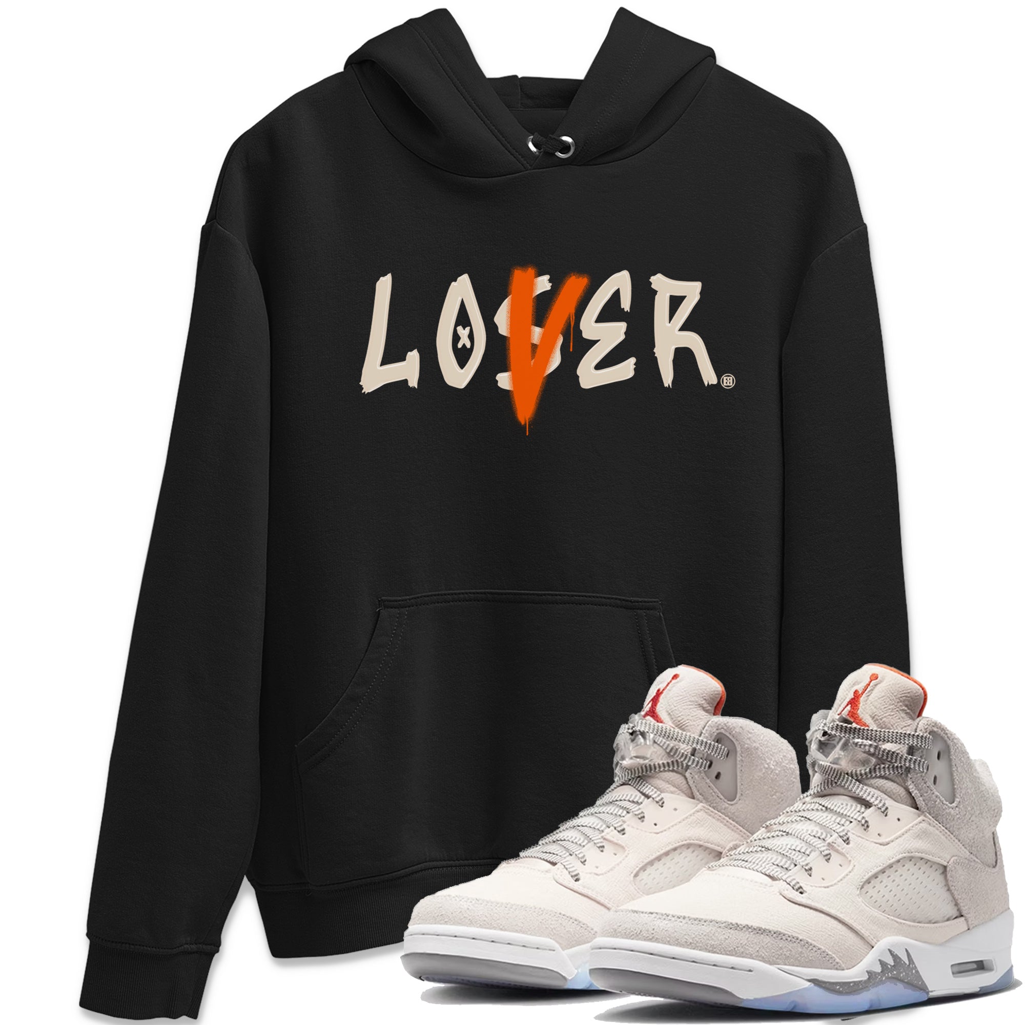 Jordan 5 Craft Tee Loser Lover Streetwear Sneaker Shirt Air Jordan 5 Craft Sneaker Release Tees Unisex Shirts Black 1