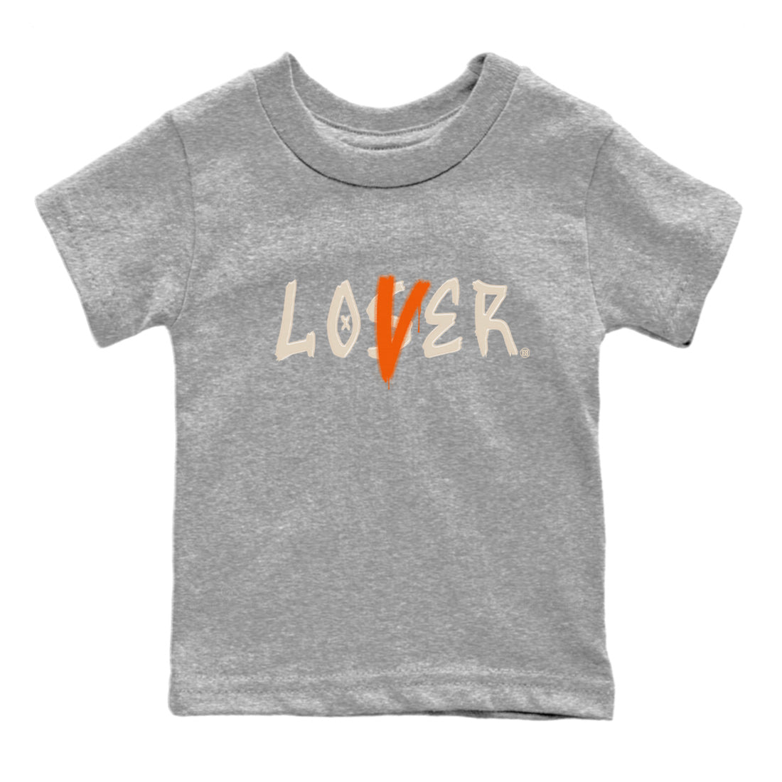 Jordan 5 Craft Tee Loser Lover Streetwear Sneaker Shirt Air Jordan 5 Craft Sneaker Release Tees Kids Shirts Heather Grey 2